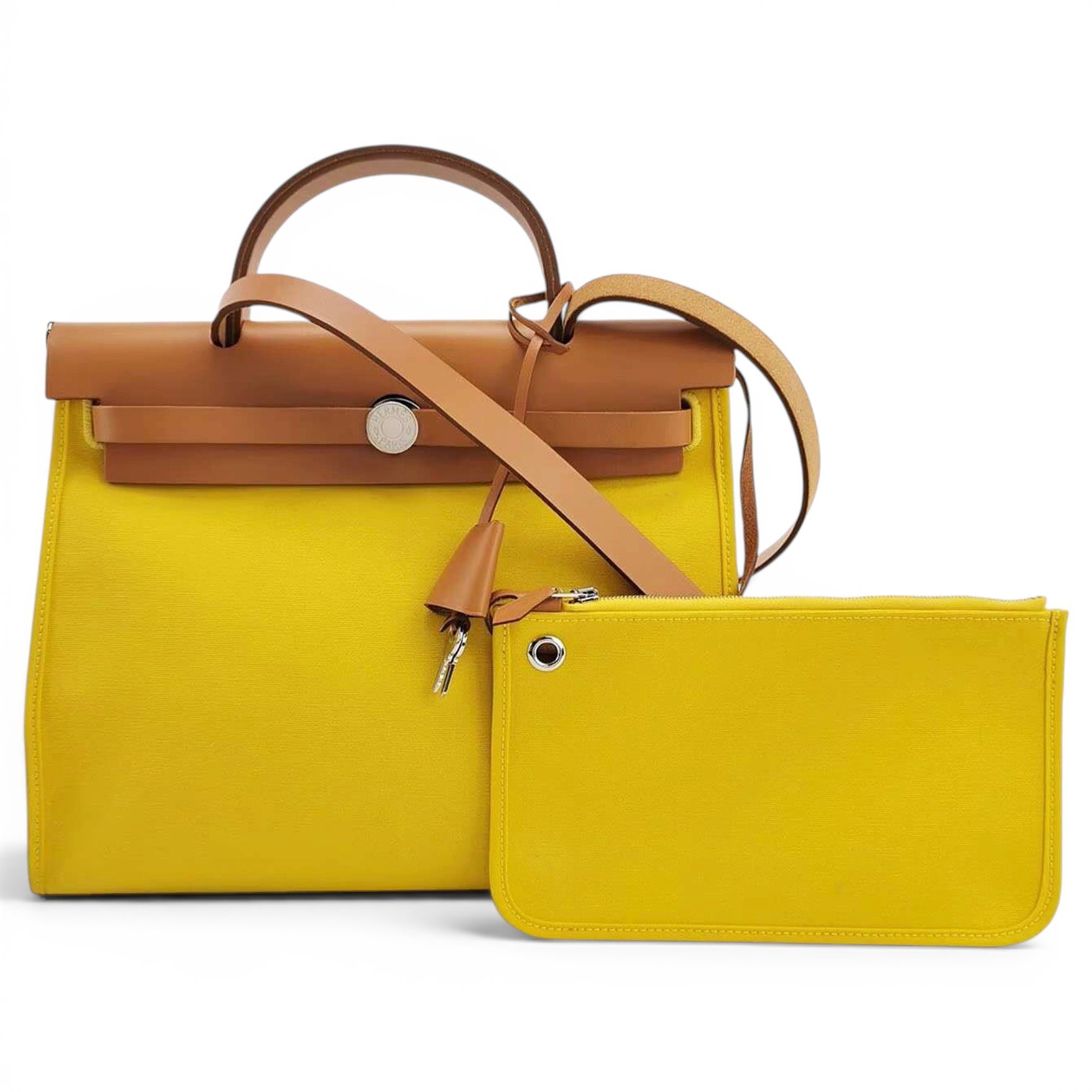 Herbag leather handbag