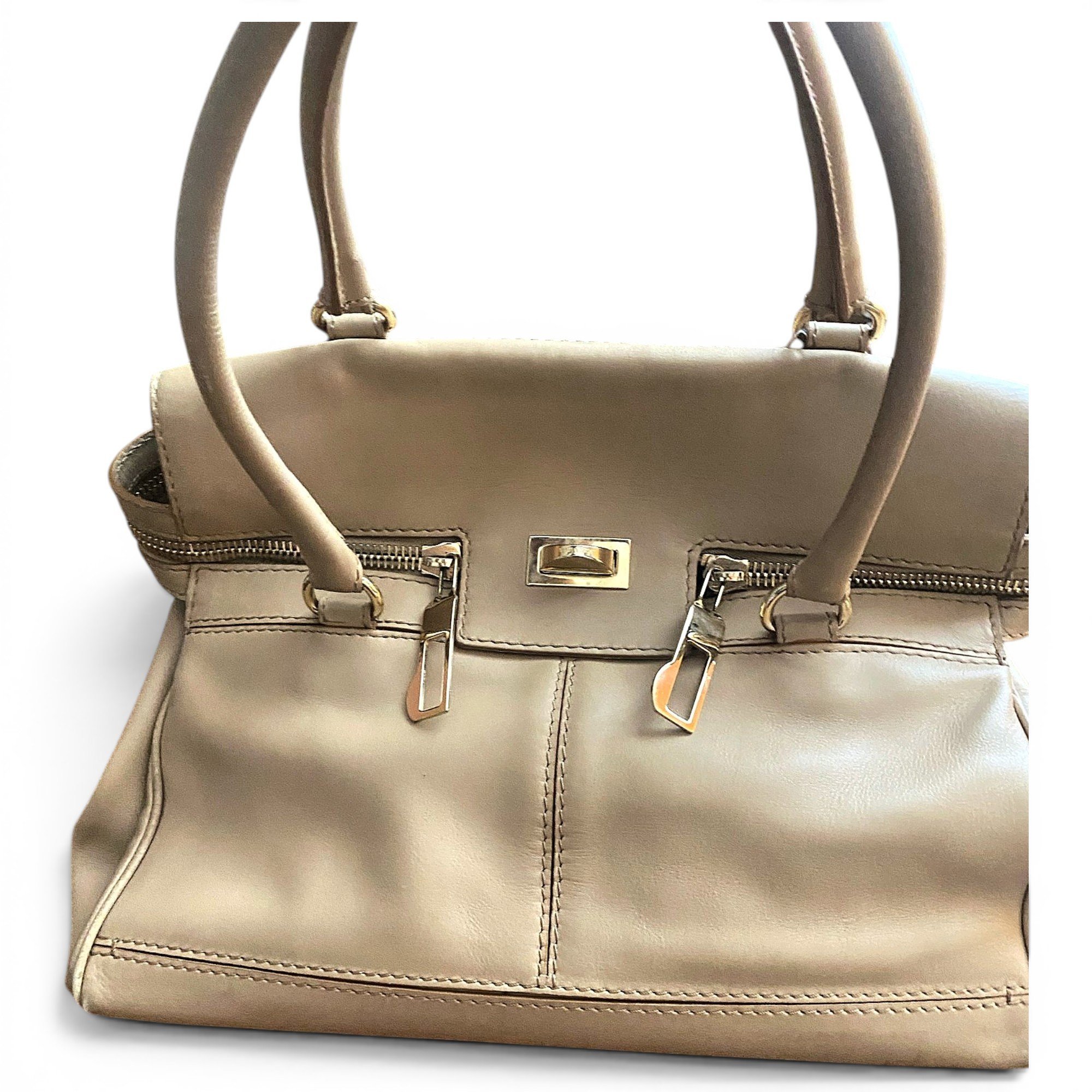 Whitney leather handbag