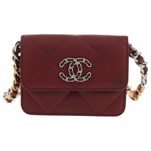 Deauville Chain leather handbag