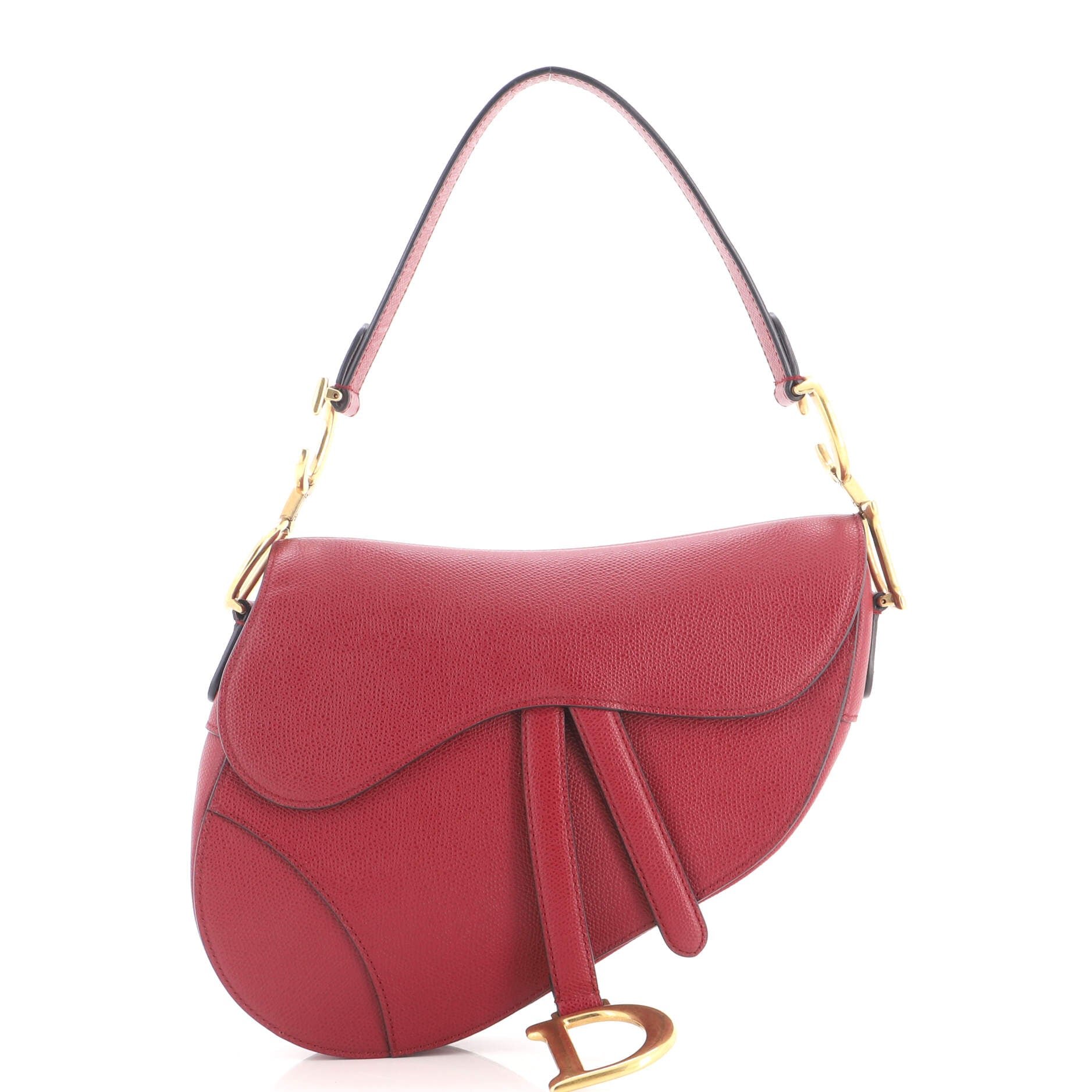 Dior Saddle Handbag Leather Medium