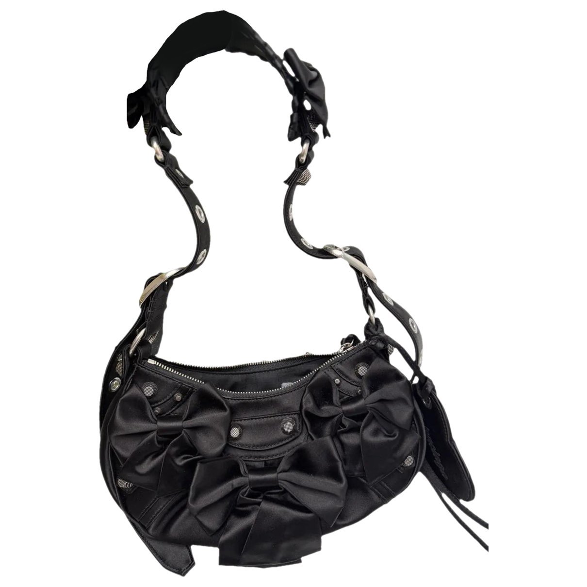 Le Cagole silk handbag