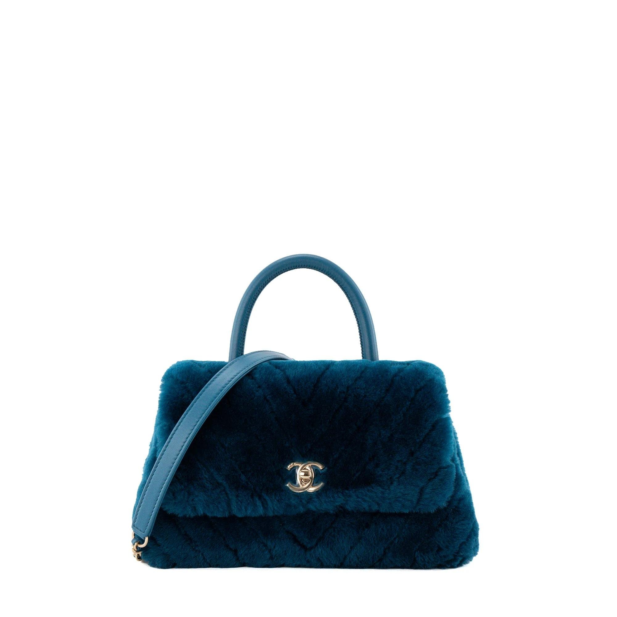 Coco Handle leather handbag