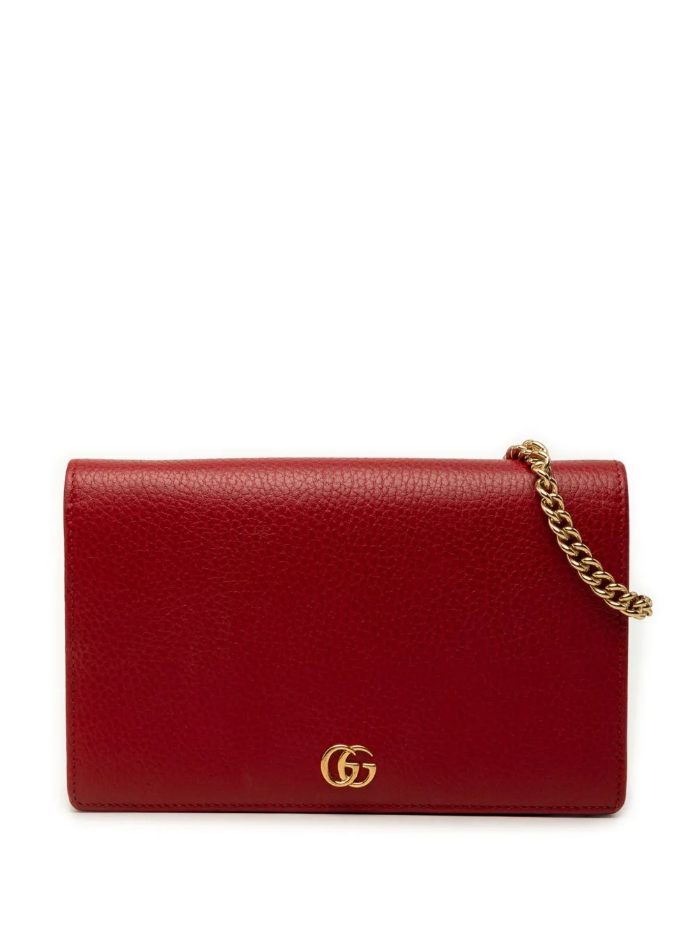 2016-2026 GG Marmont Leather Wallet On Chain crossbody bag