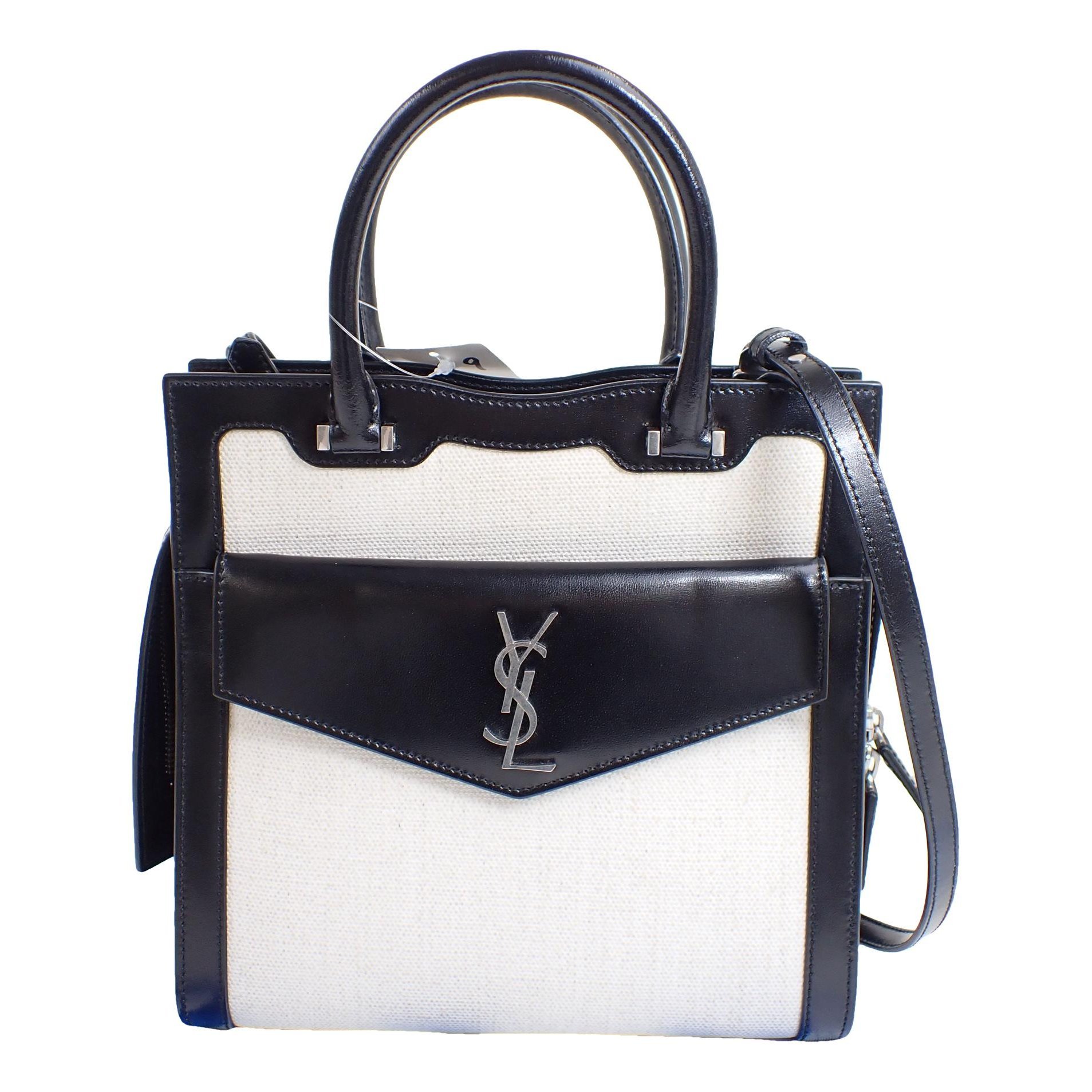Uptown leather handbag