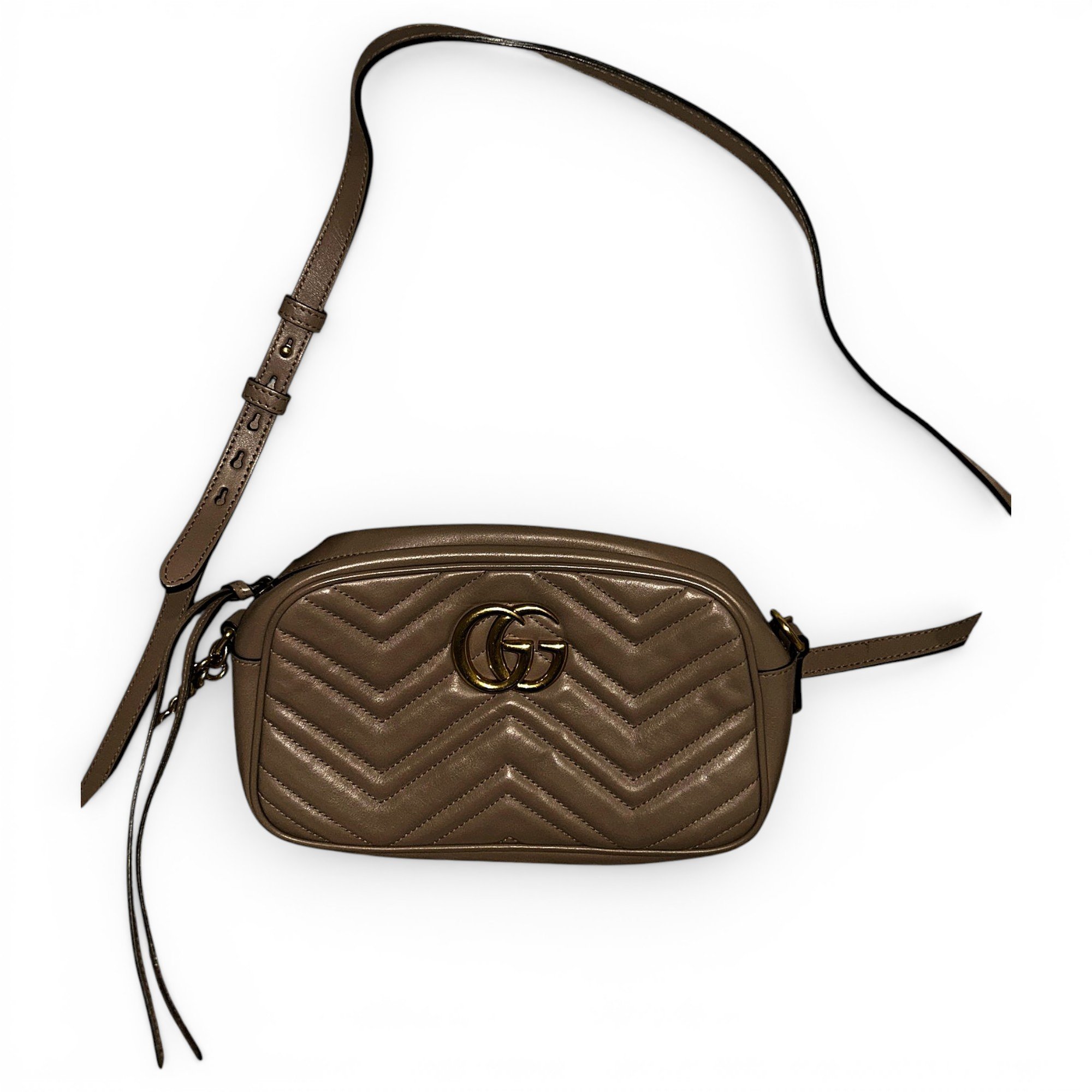GG Marmont leather crossbody bag