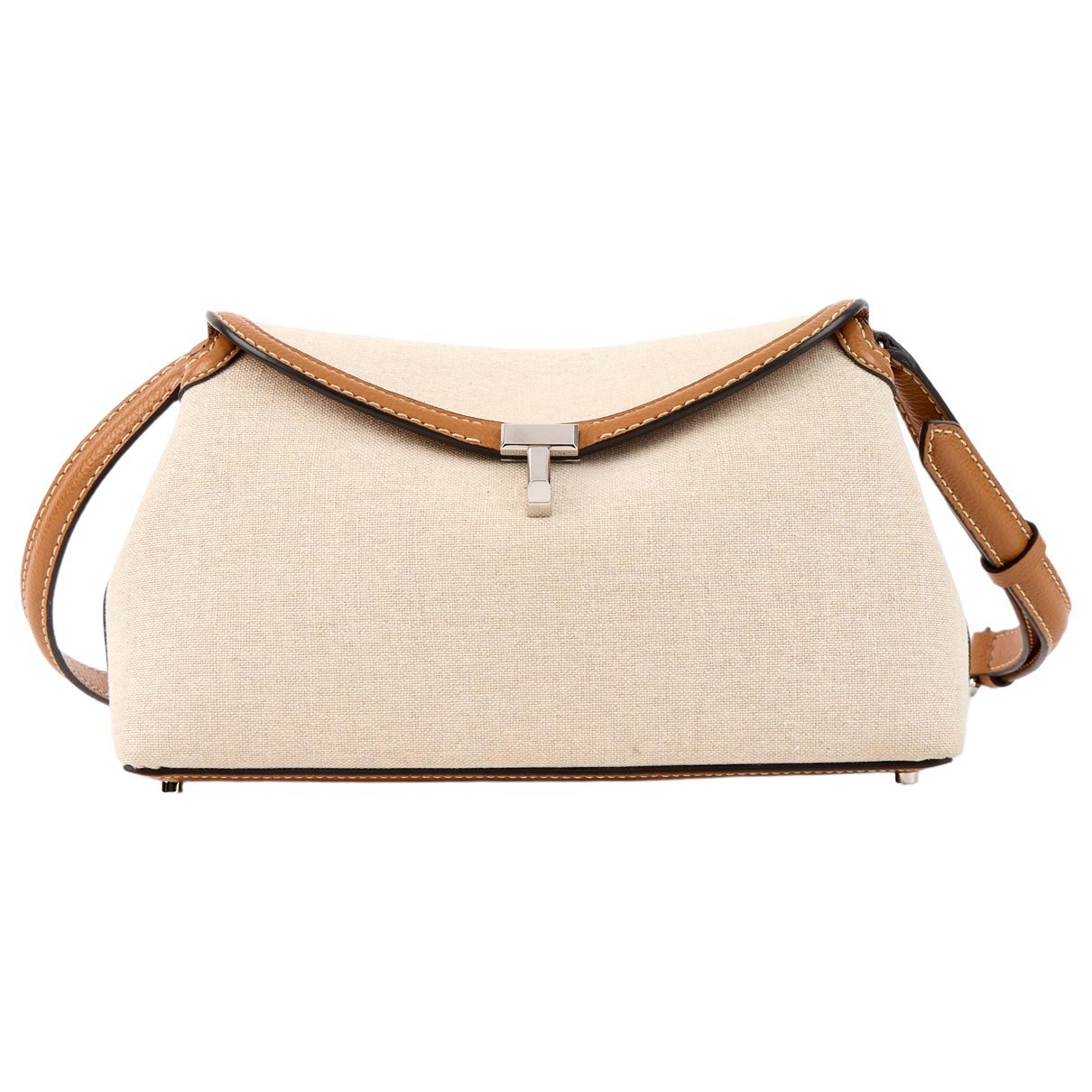 T-Lock cloth crossbody bag