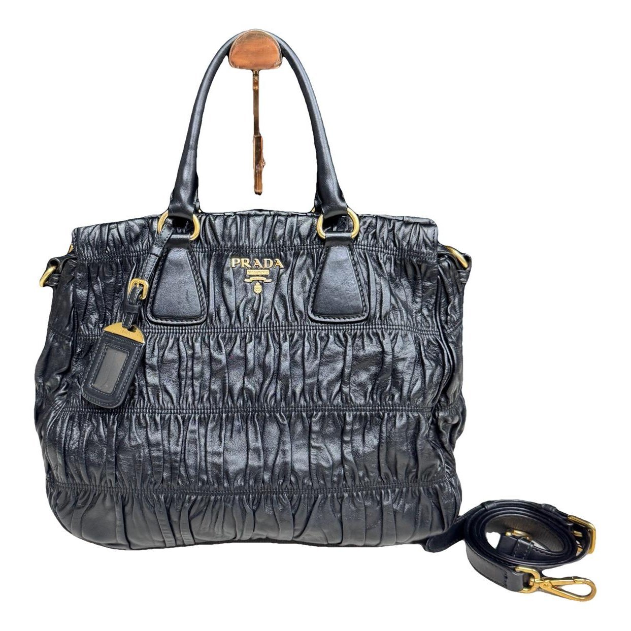 Leather handbag