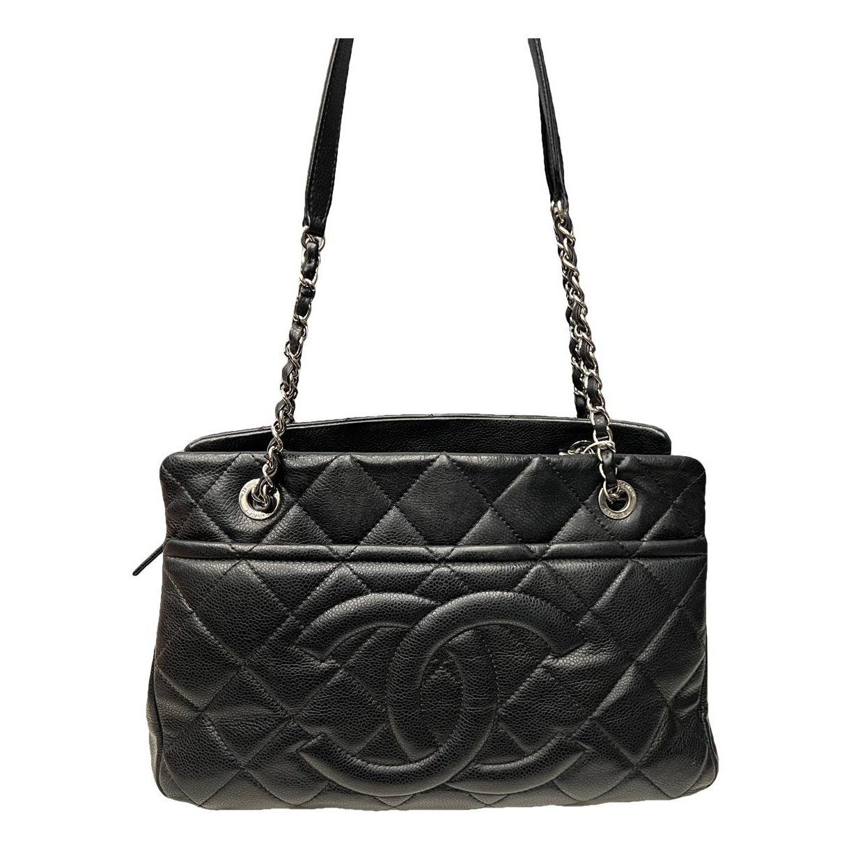 Leather tote