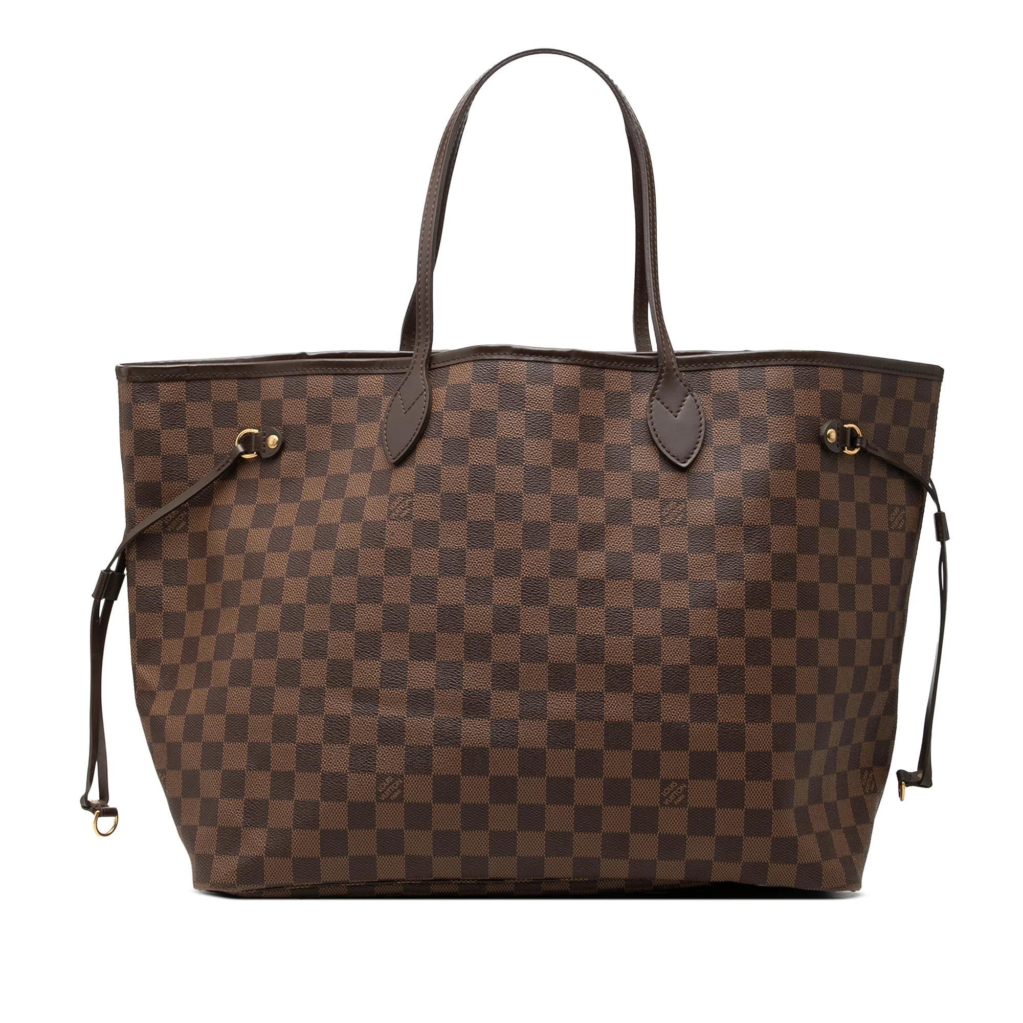Neverfull leather tote