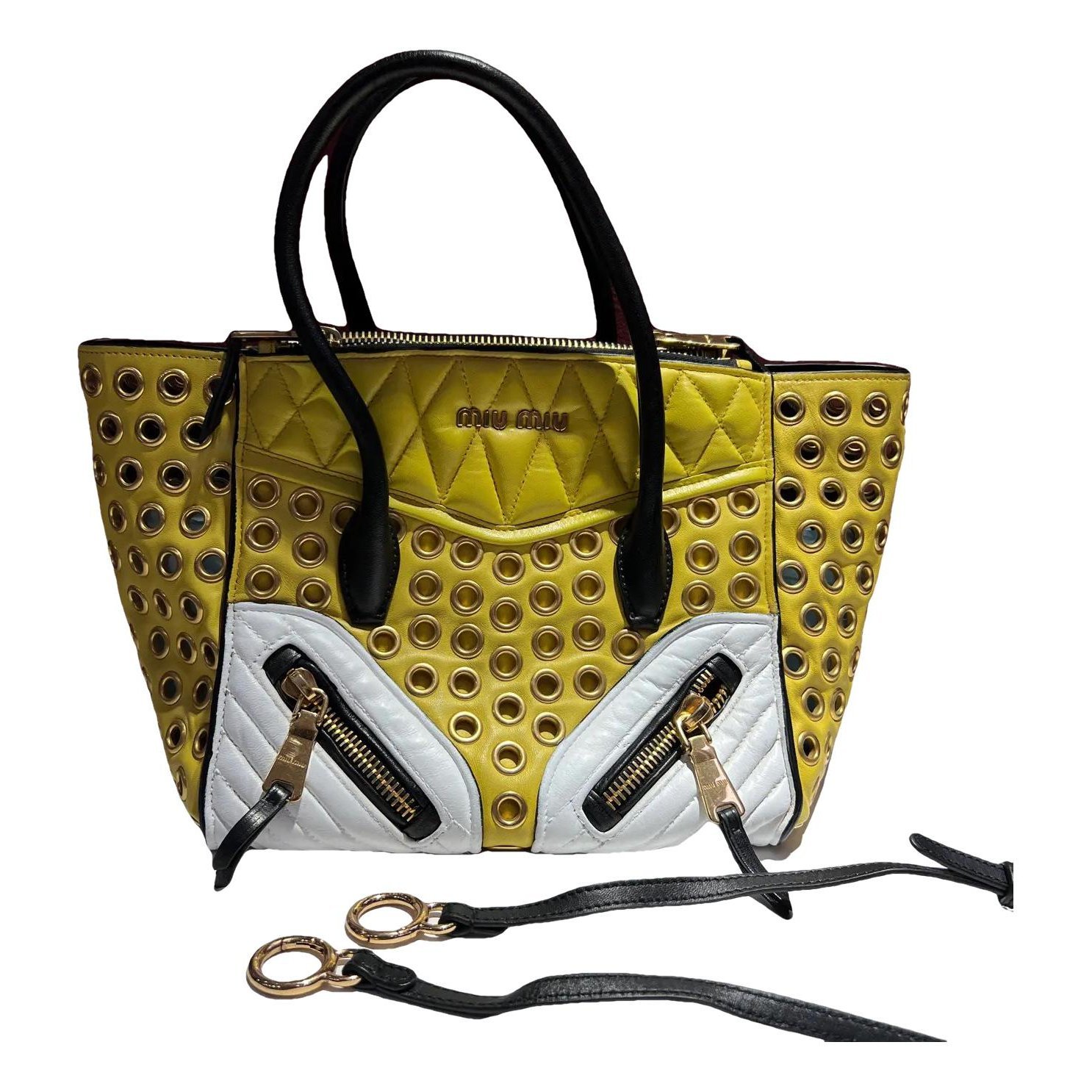 Leather handbag