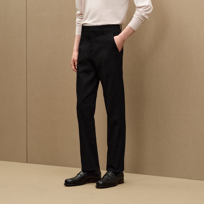 Noir Saint Germain Fitted Pants
