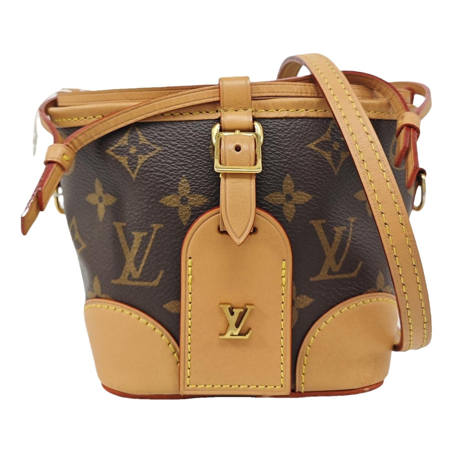Nano Noé leather handbag