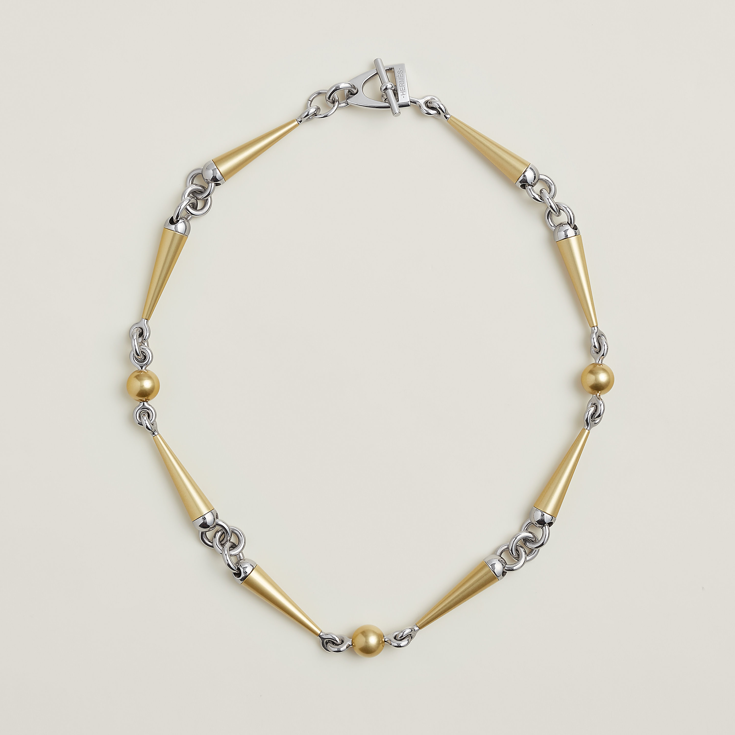 Epure Equestre Aluminium necklace