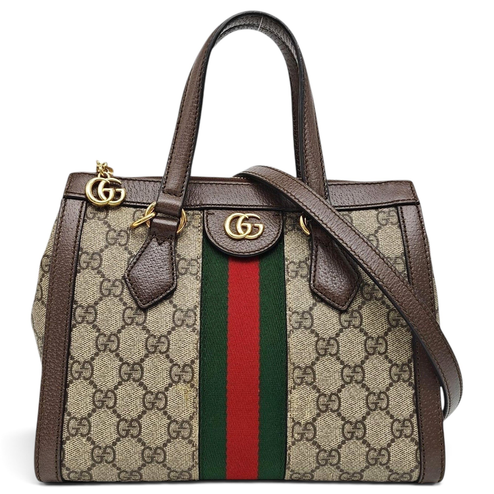 Ophidia leather handbag