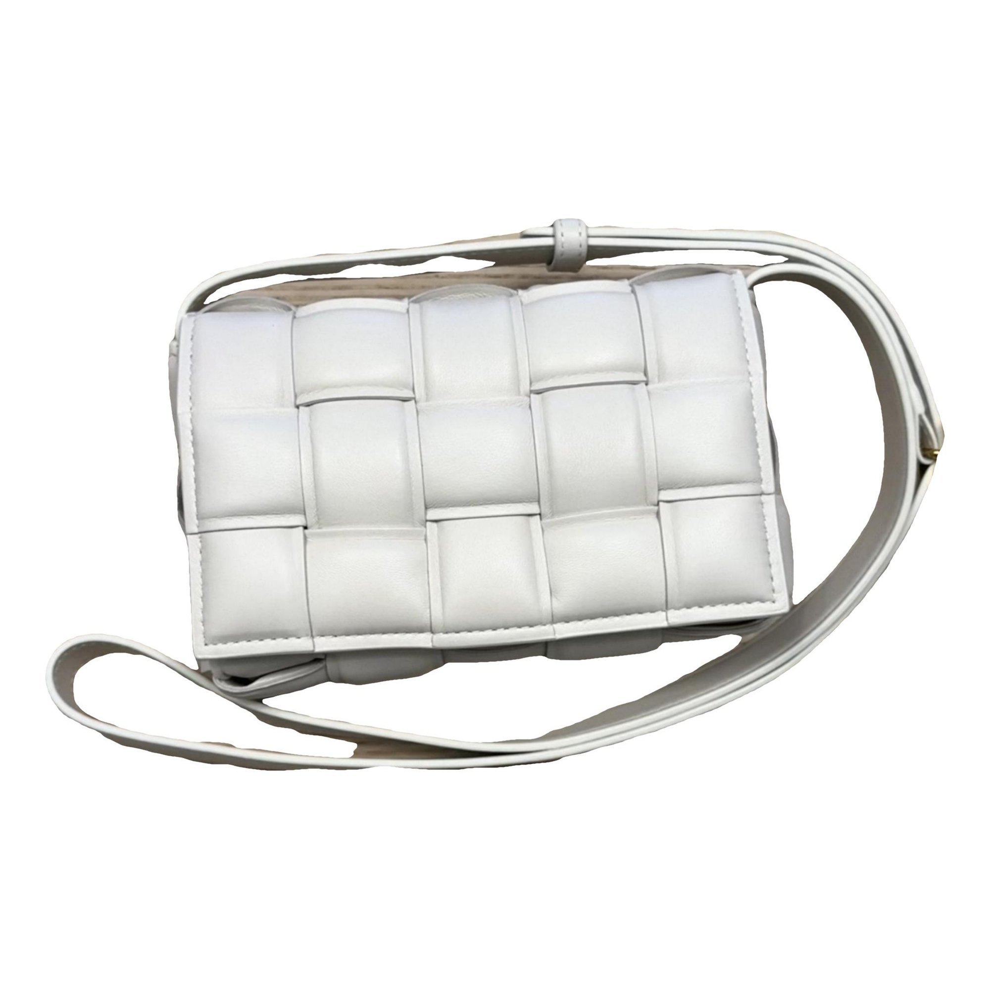 Cassette Padded leather crossbody bag
