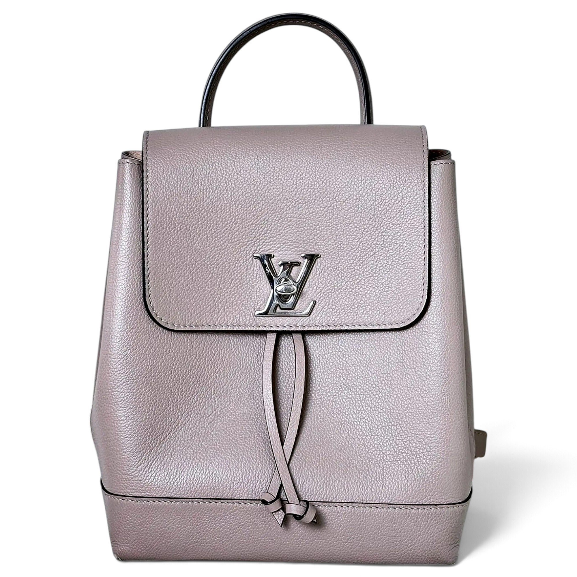 Lockme leather backpack