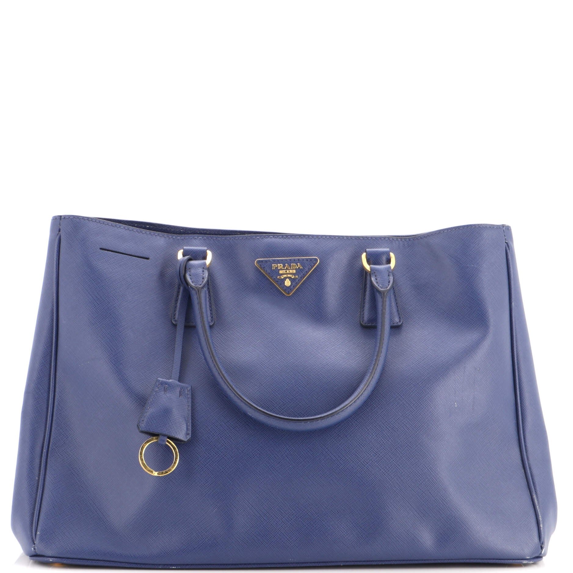 Lux Open Tote Saffiano Leather Large