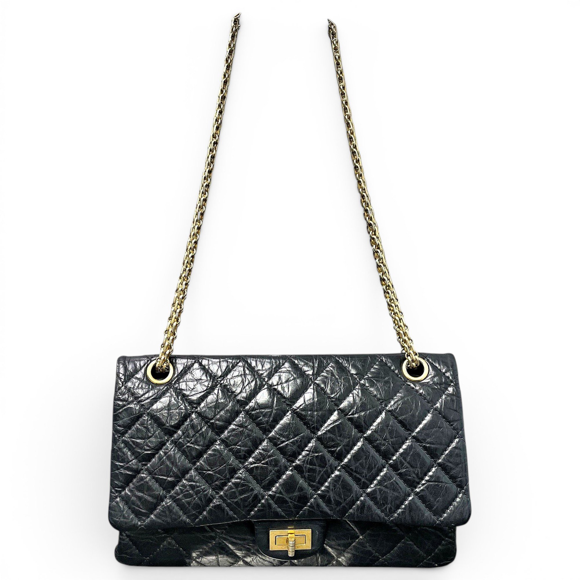 2.55 leather handbag