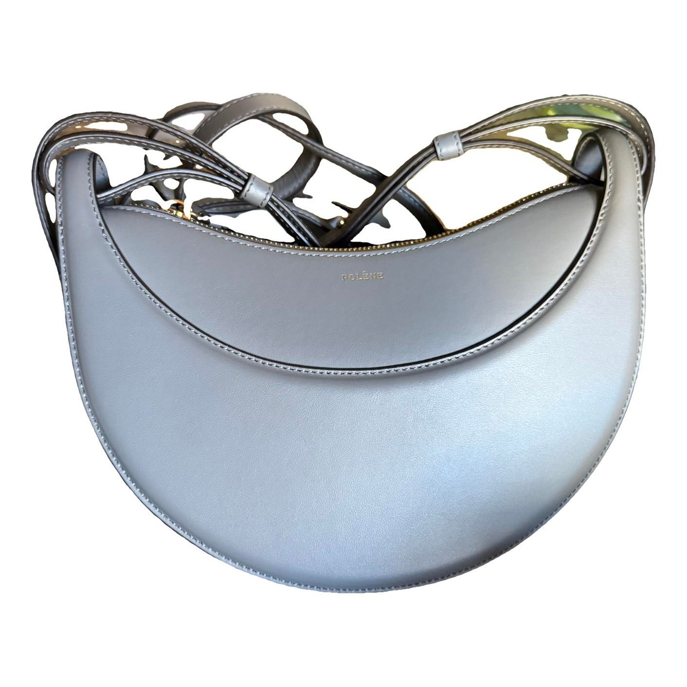 Polene Numéro Dix leather crossbody bag