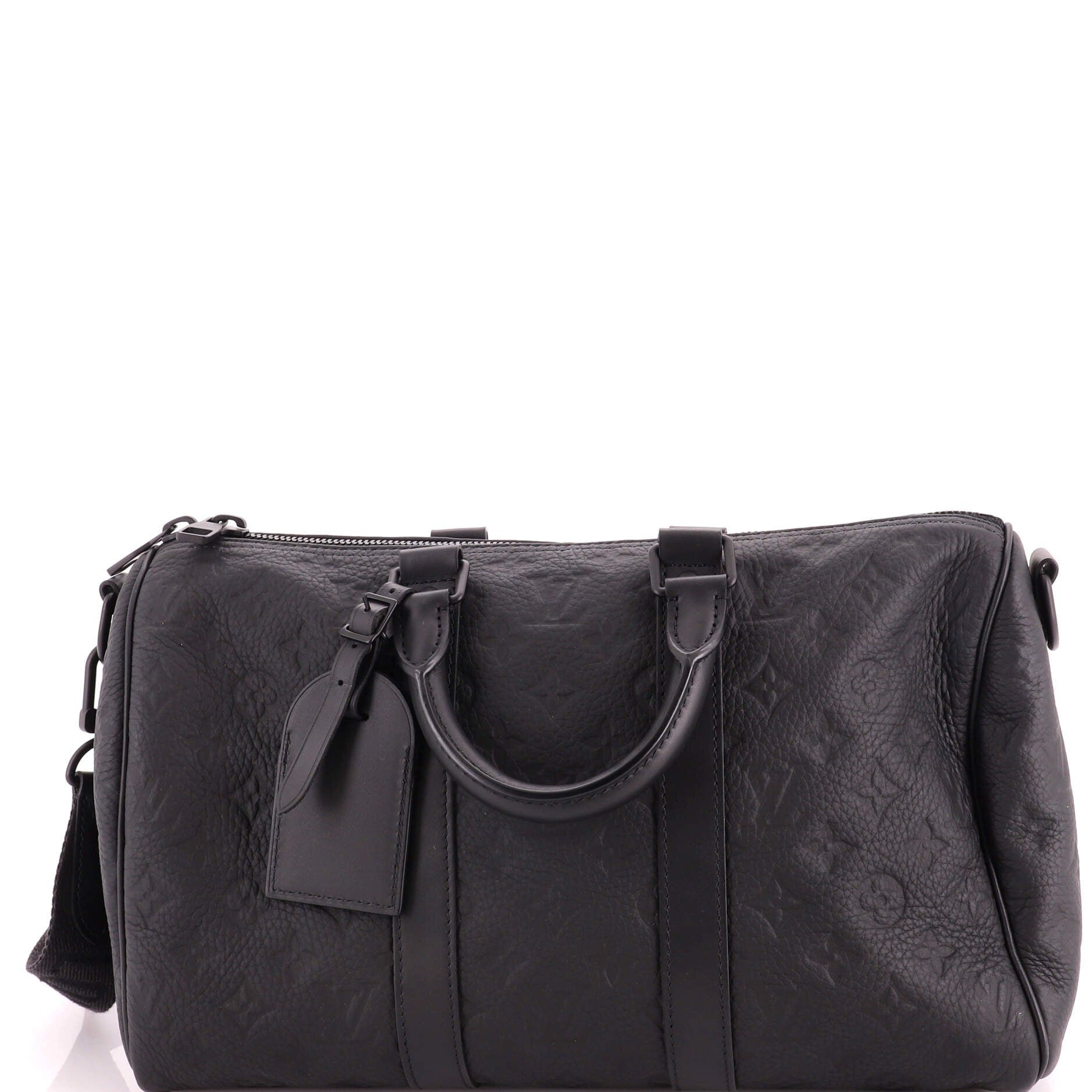 Keepall Bandouliere Bag Monogram Taurillon Leather 35