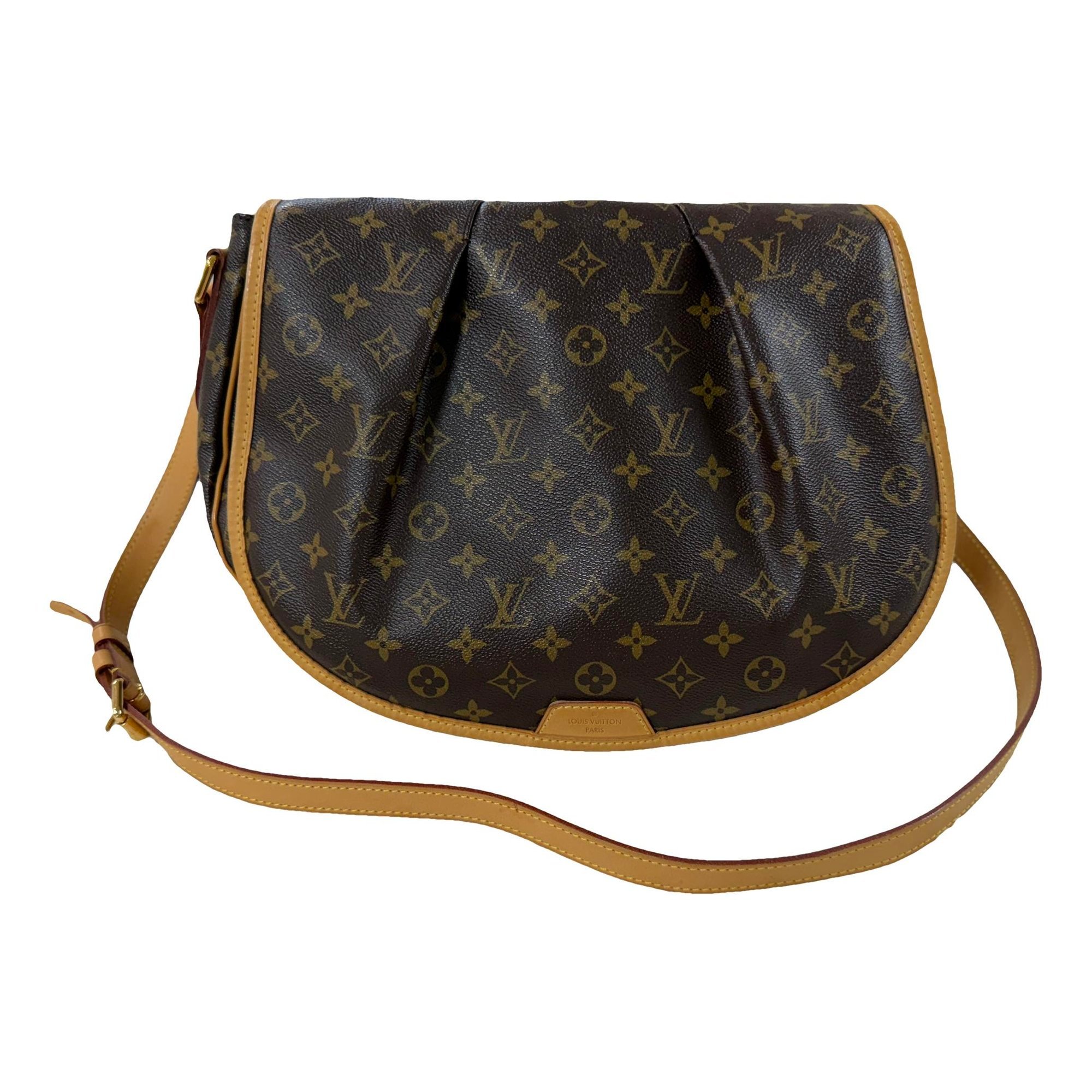 Menilmontant leather crossbody bag