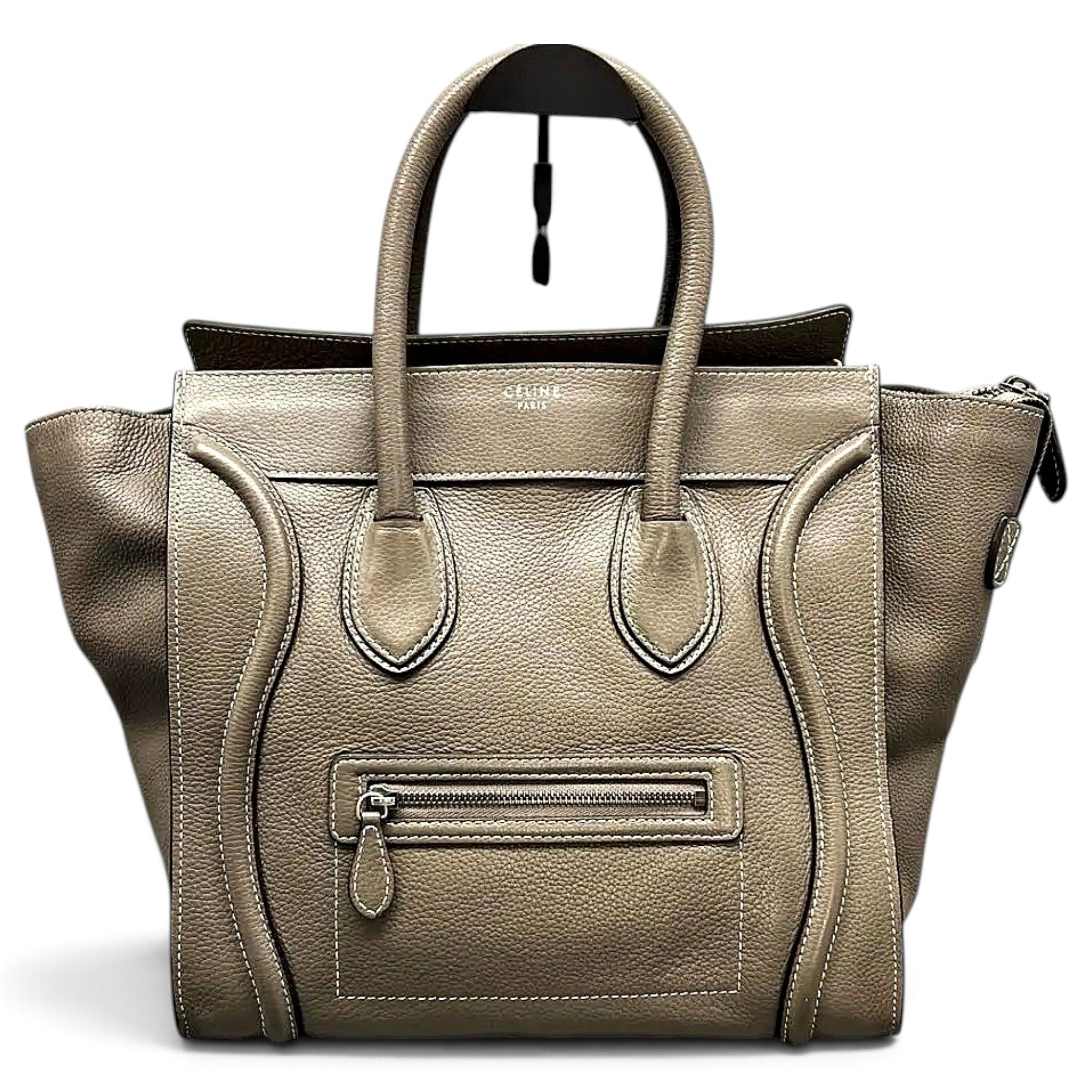 Luggage leather handbag