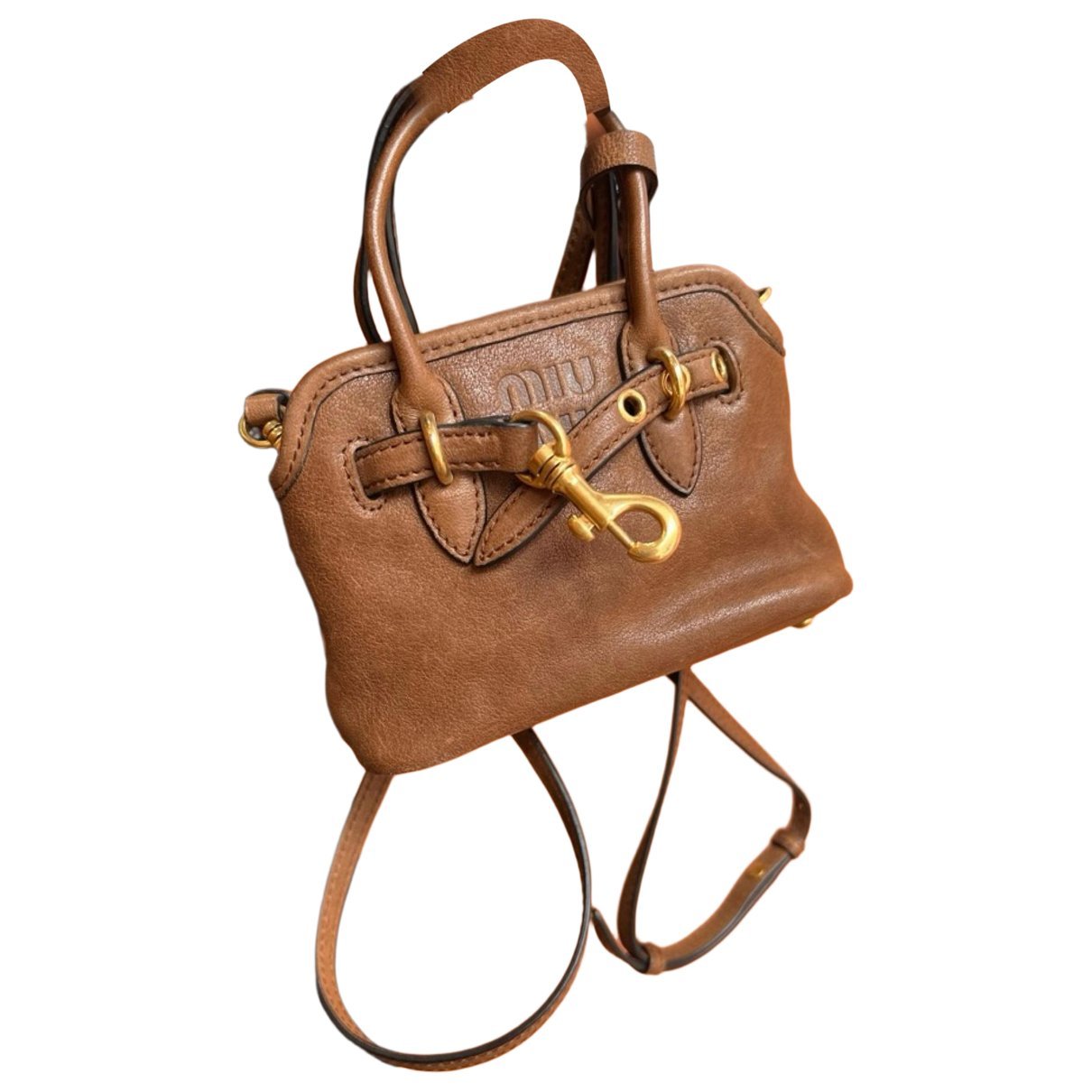 Leather mini bag