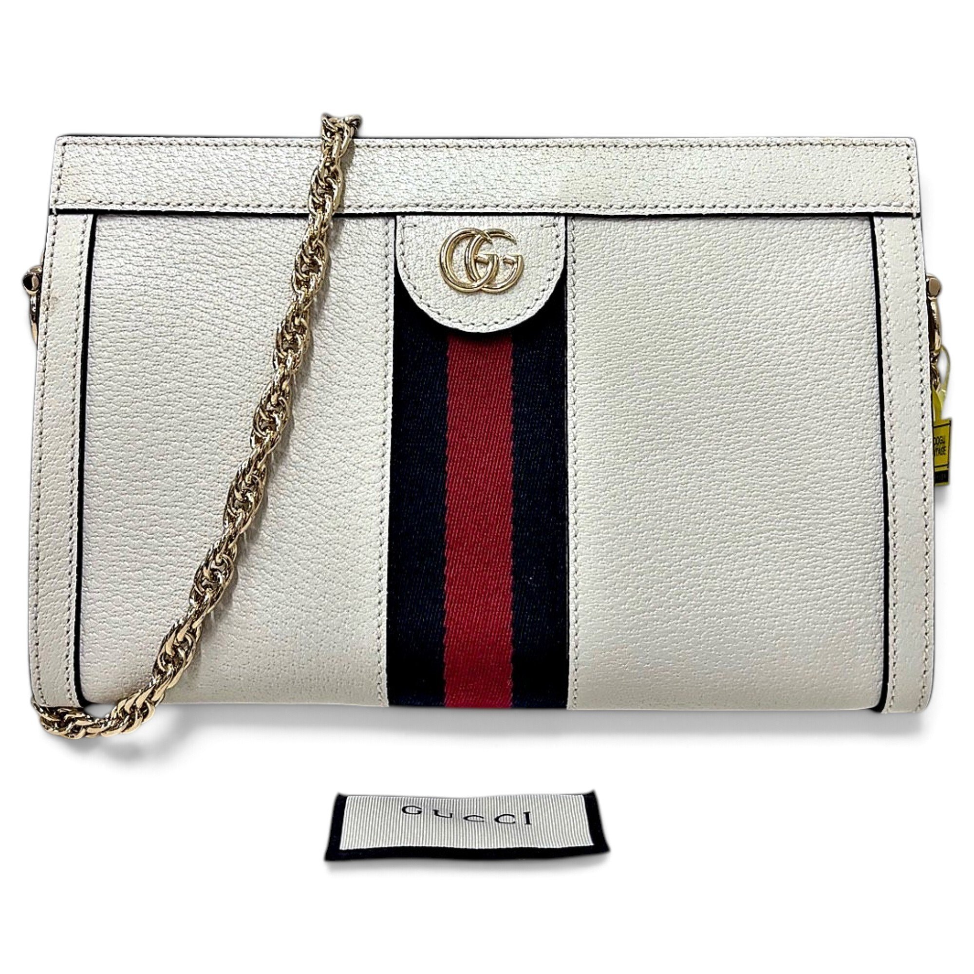 Ophidia leather crossbody bag