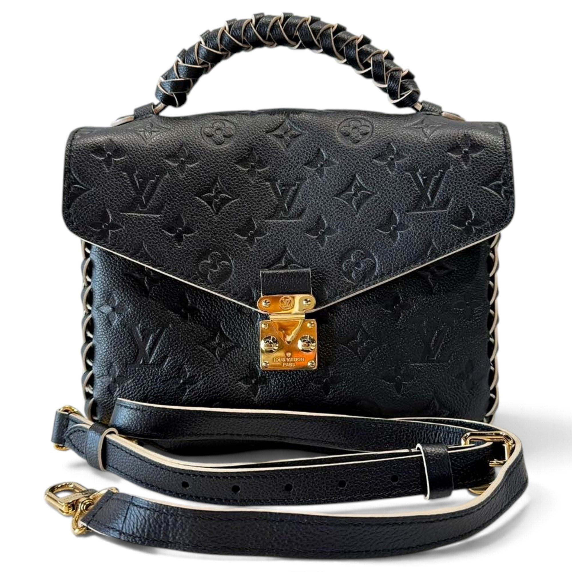 Metis leather handbag
