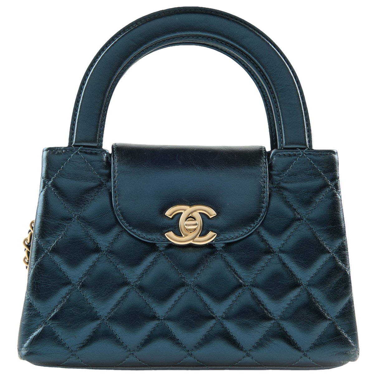 Mini Shopping leather crossbody bag