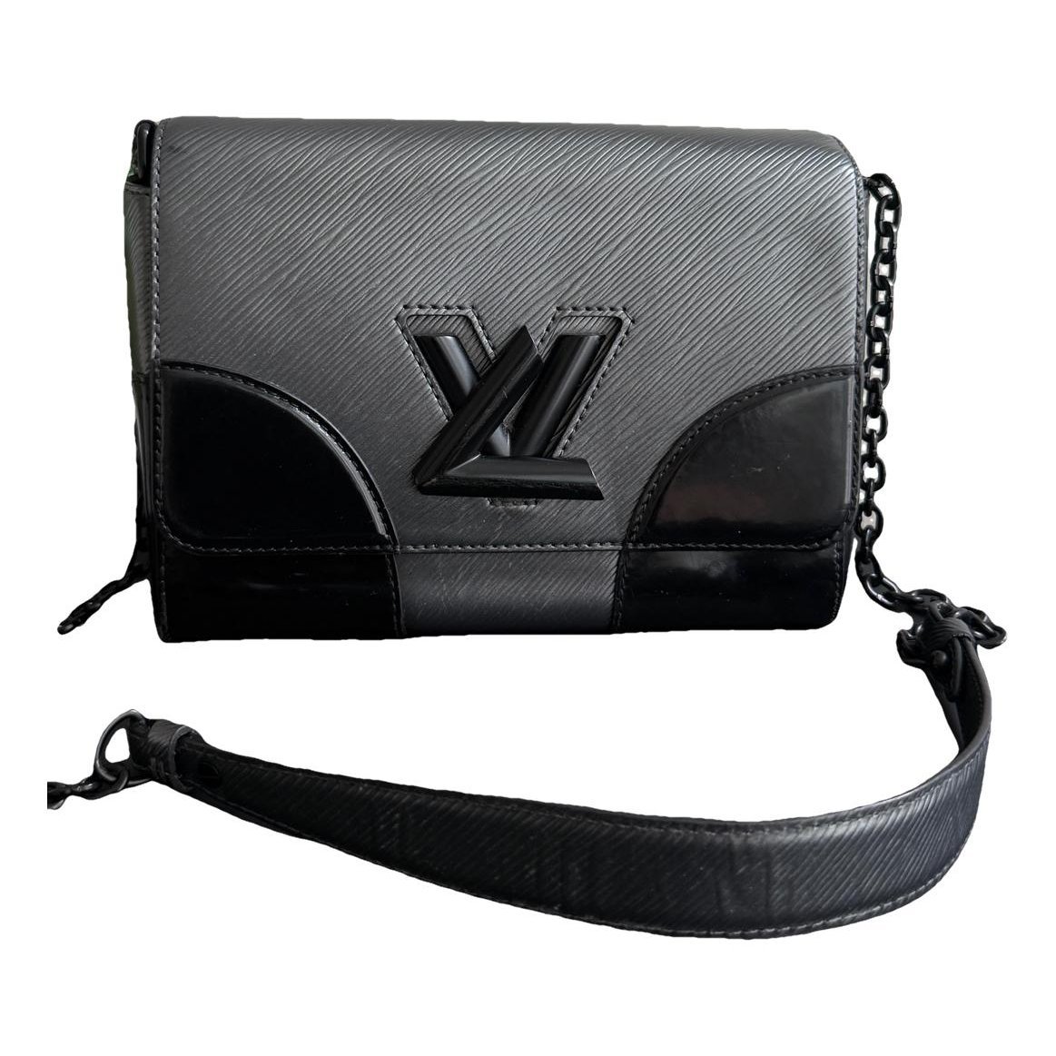 Twist leather handbag