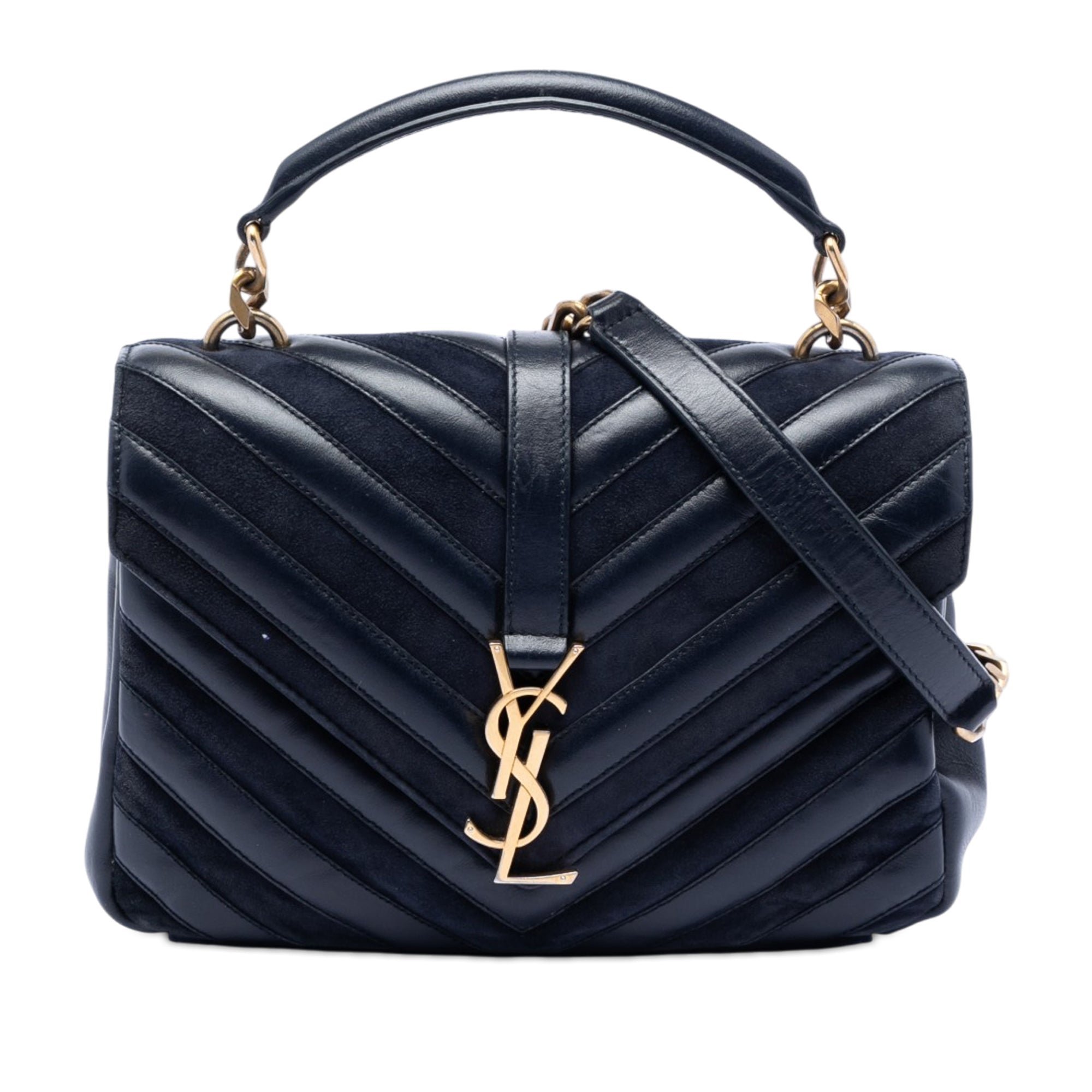 Leather satchel