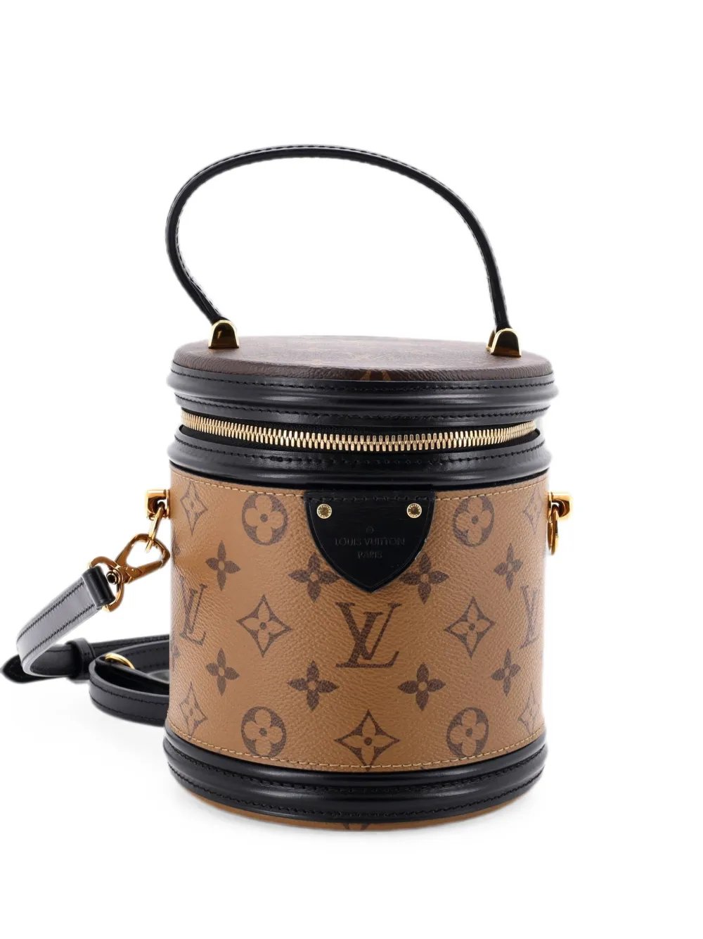 Cannes Handbag Reverse Monogram Canvas satchel