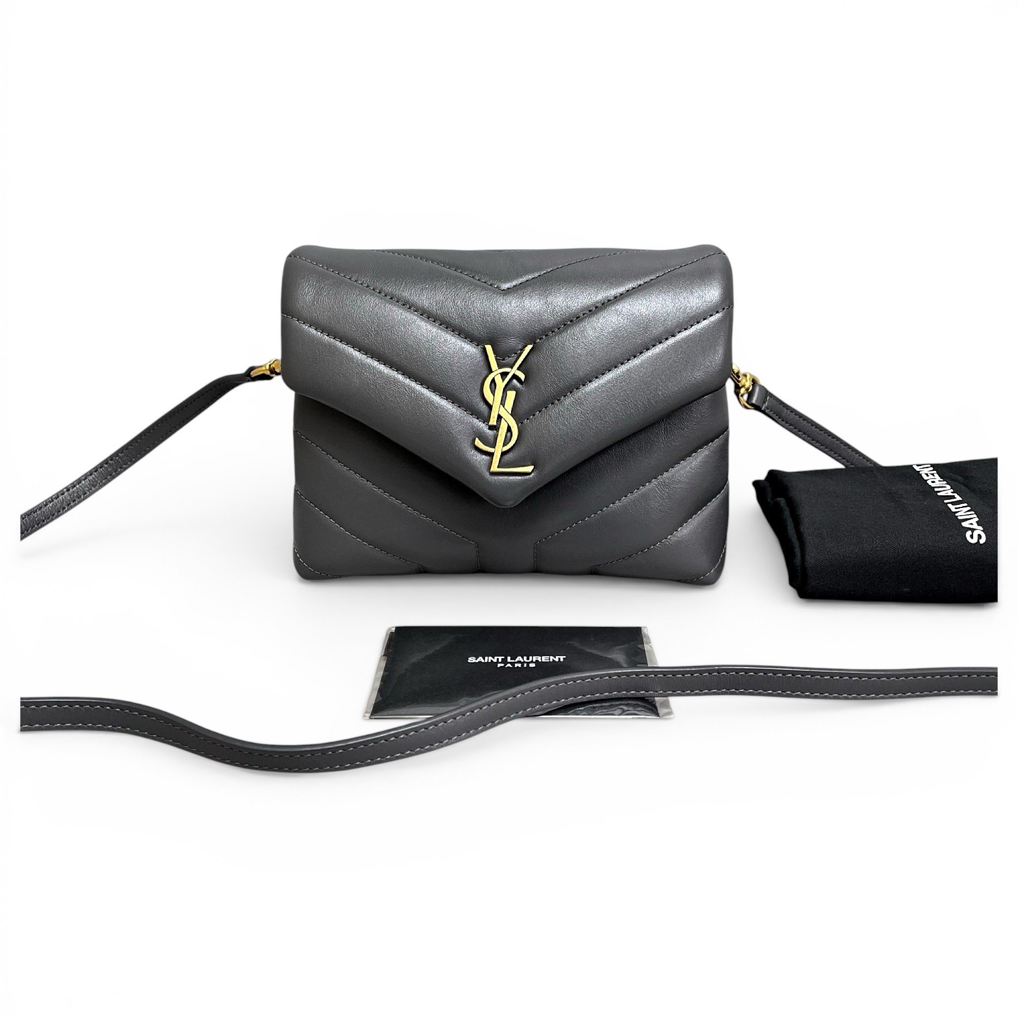 Loulou leather crossbody bag