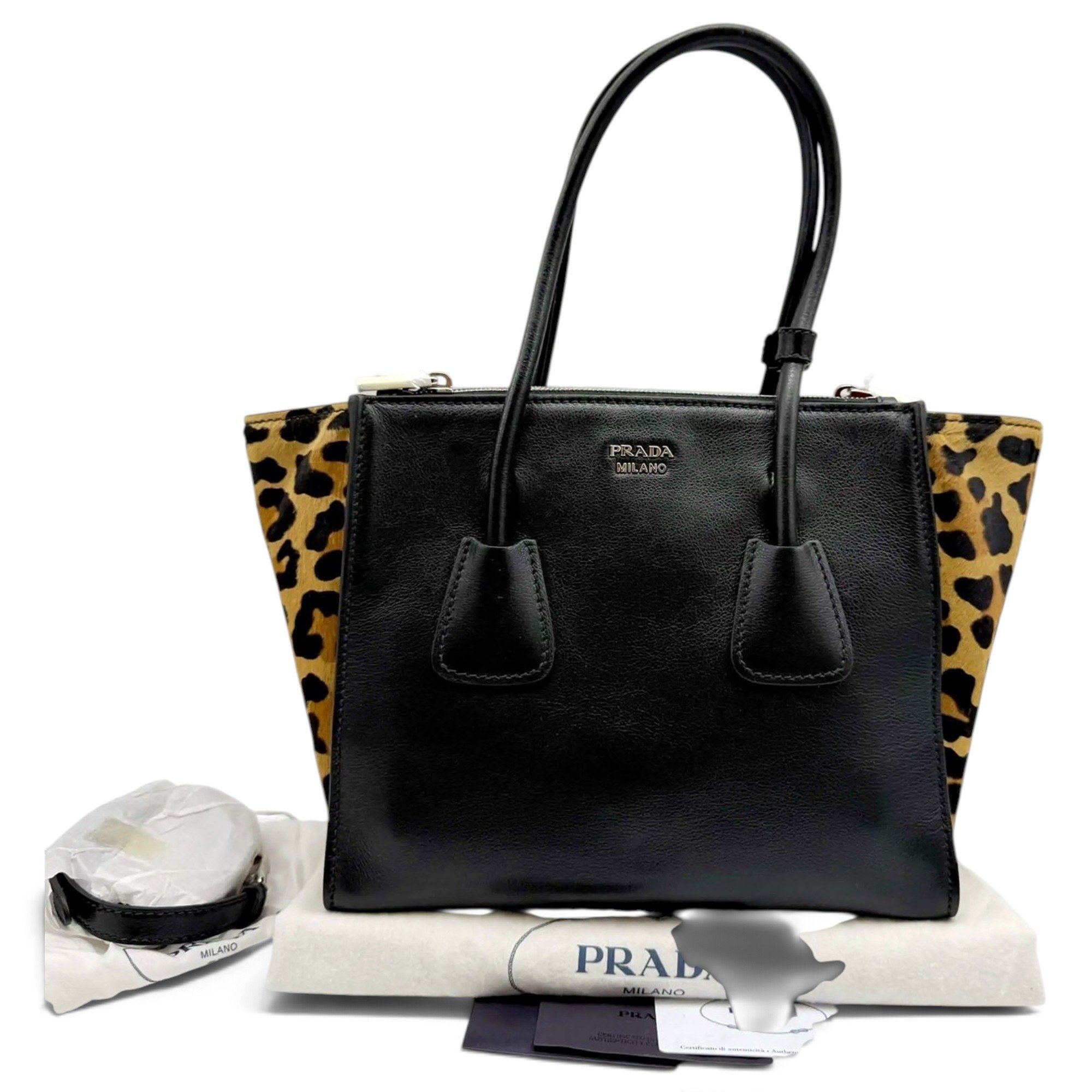 Galleria pony-style calfskin handbag