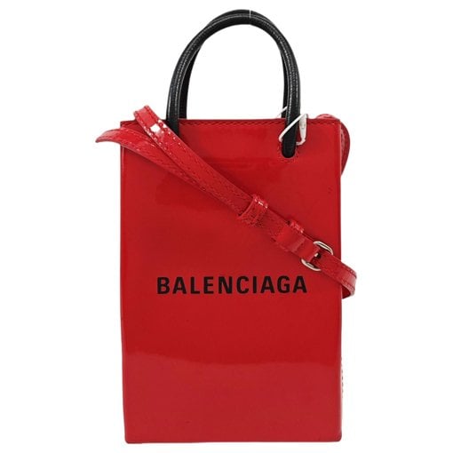 Leather tote