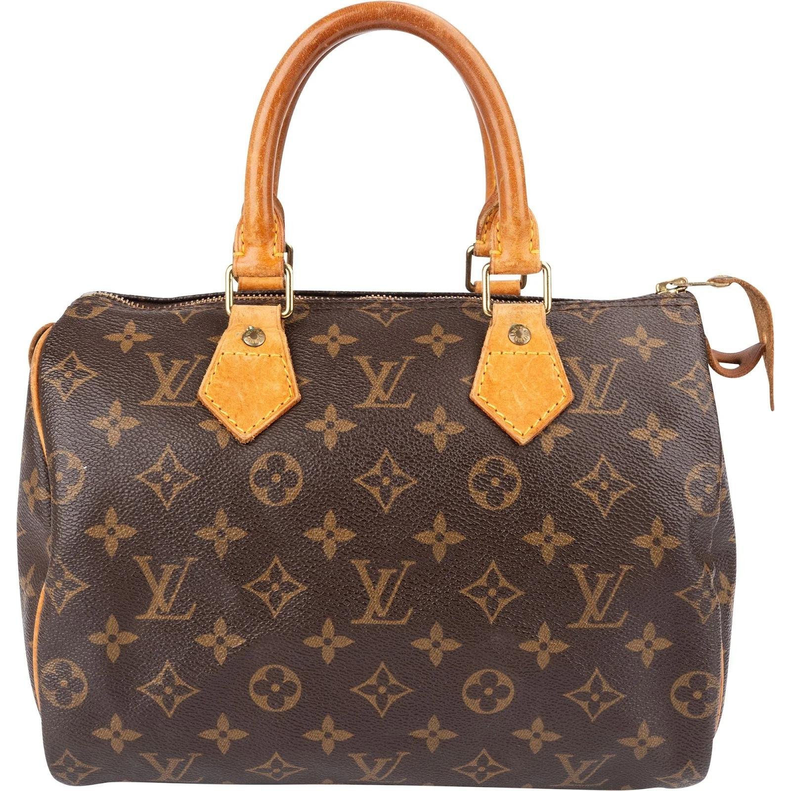 Speedy leather handbag