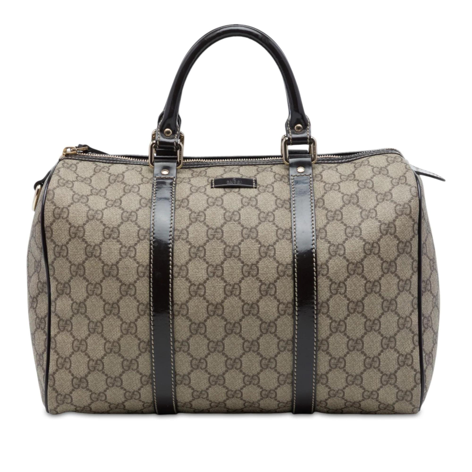 Boston leather bag