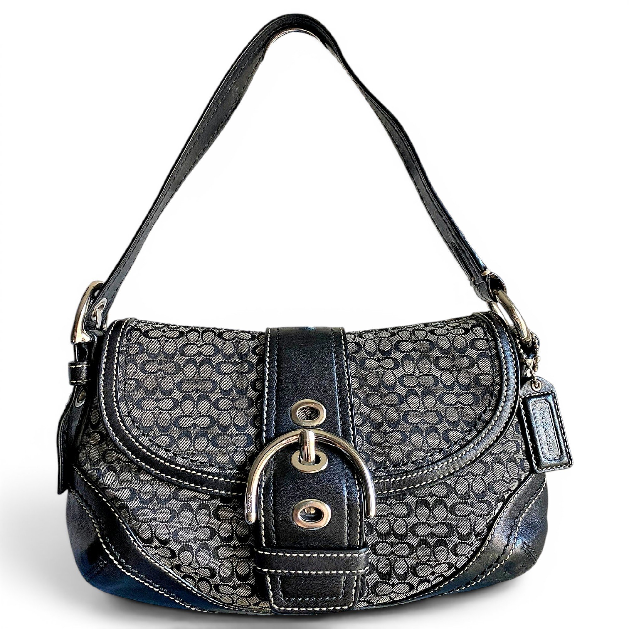 Signature Sufflette cloth handbag