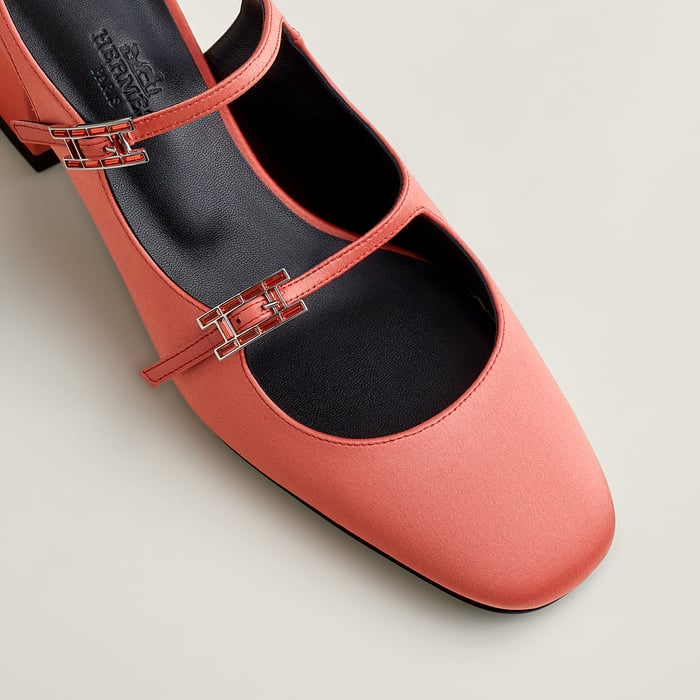 Rose Pêche Jackie 50 Pump