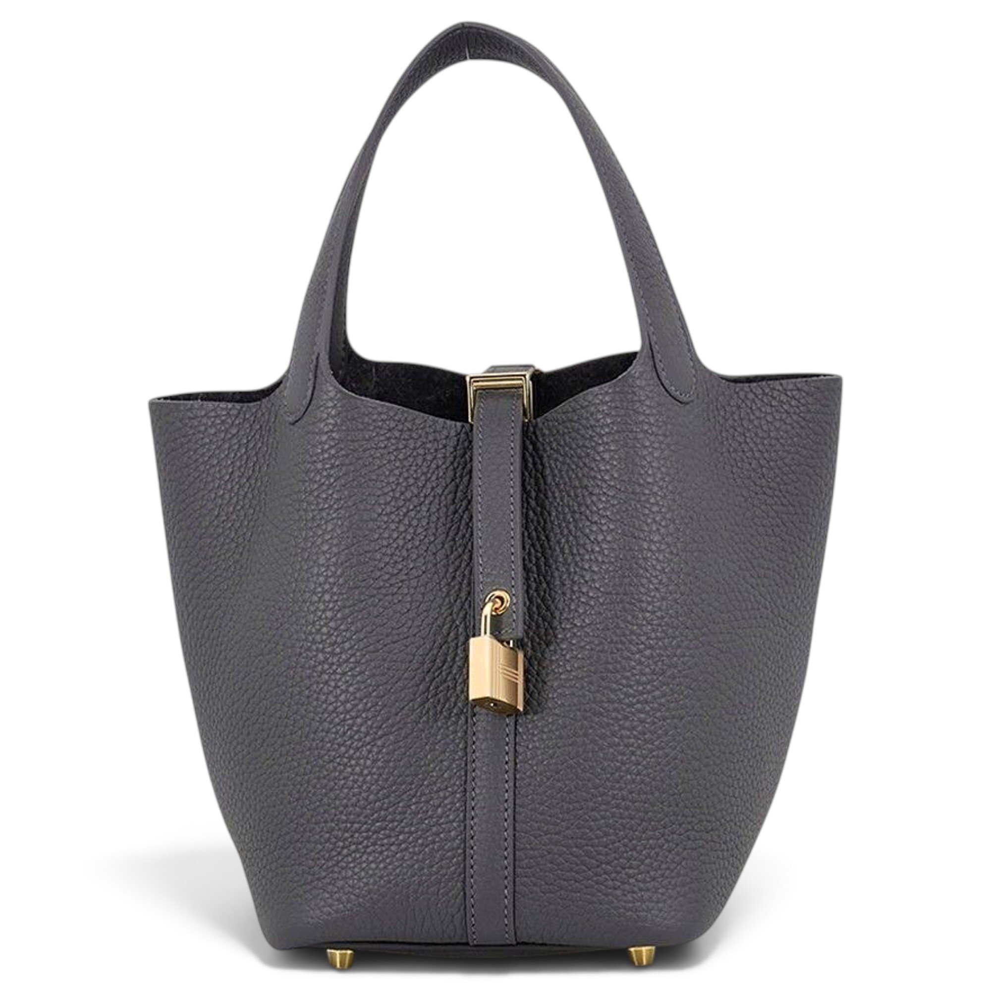Picotin leather handbag