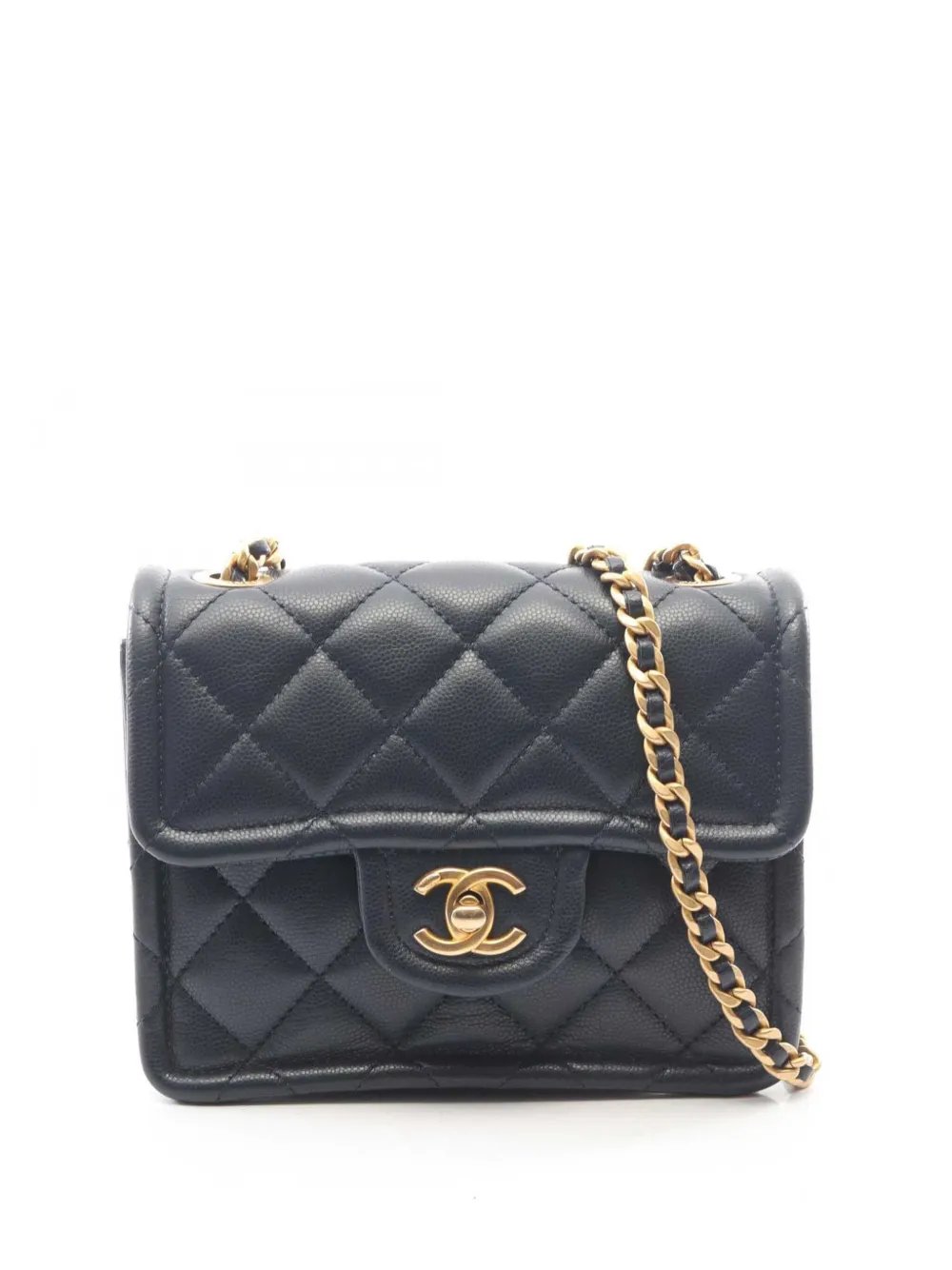 2021 Mini Quilted Caviar Sweet Flap crossbody bag