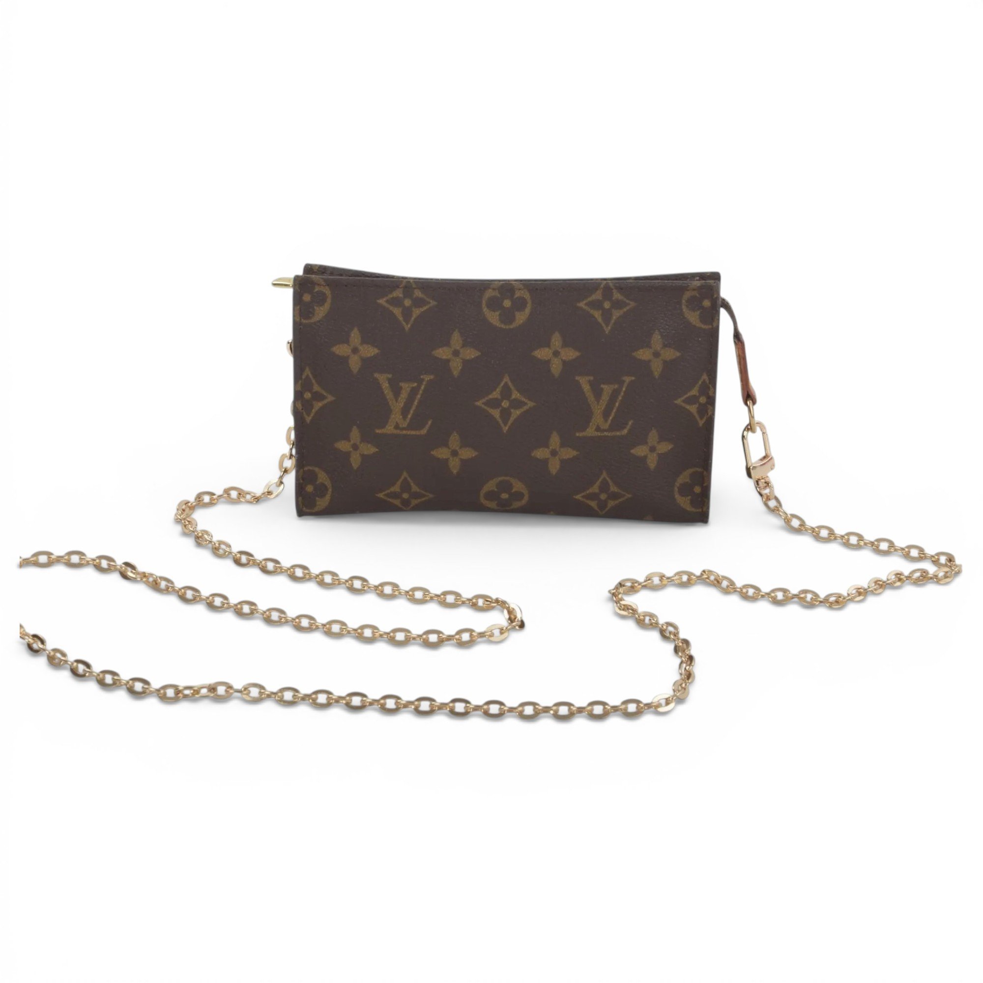 Pochette Accessoire leather handbag