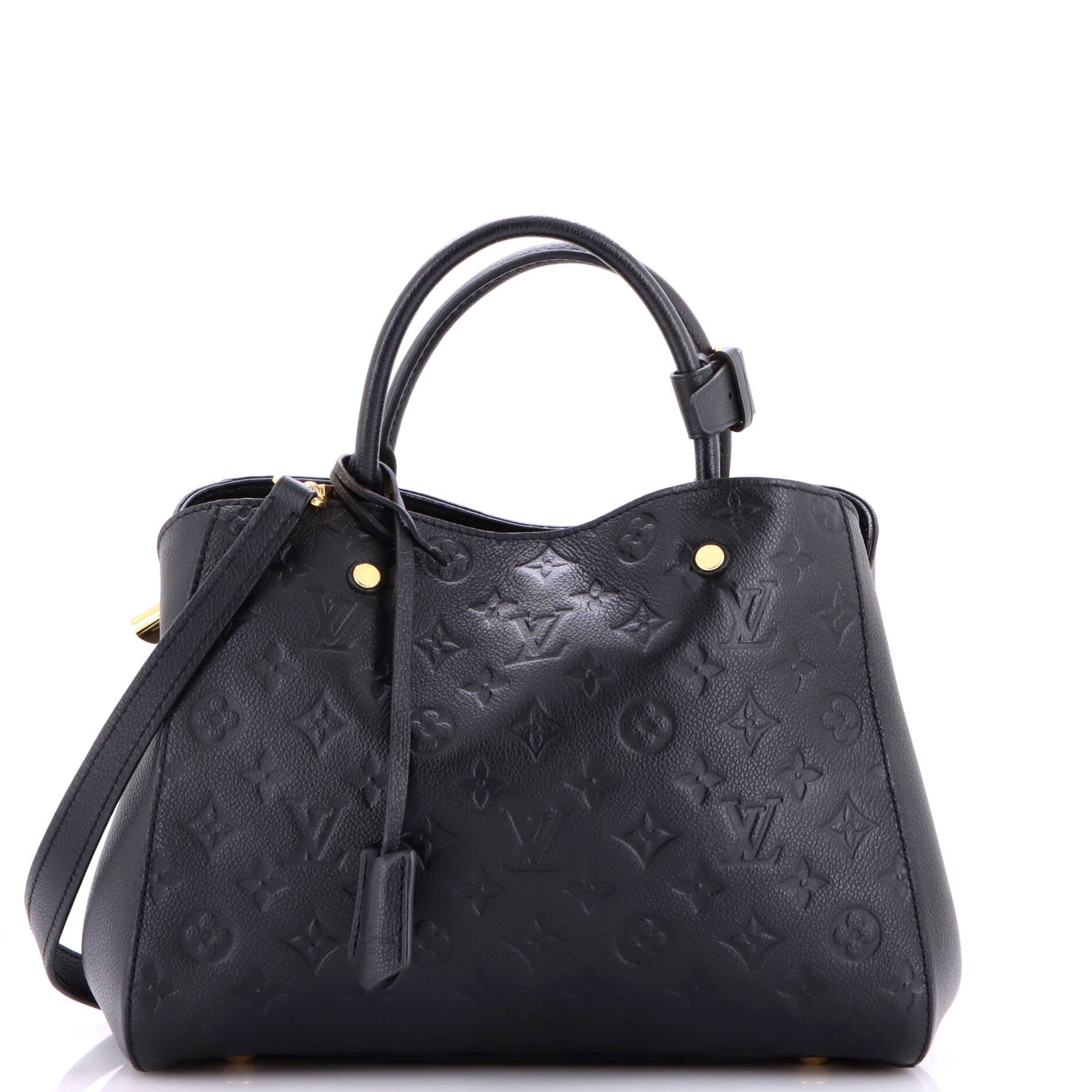 Montaigne Handbag Monogram Empreinte Leather MM