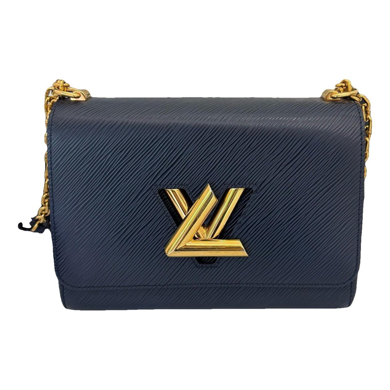 Twist leather handbag