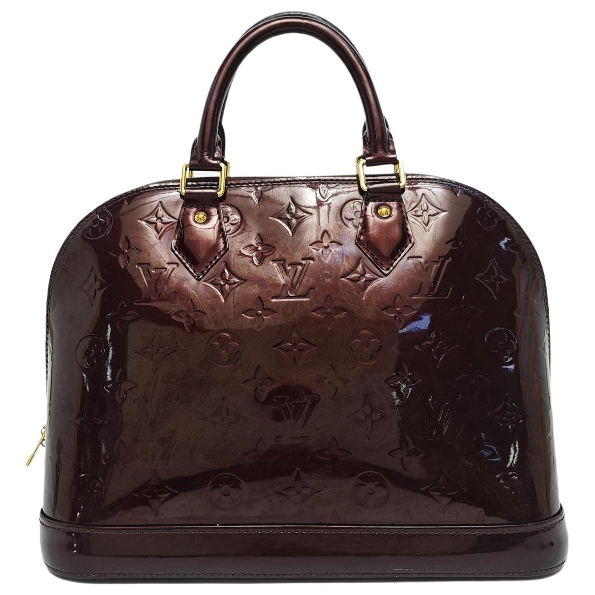 Alma patent leather handbag