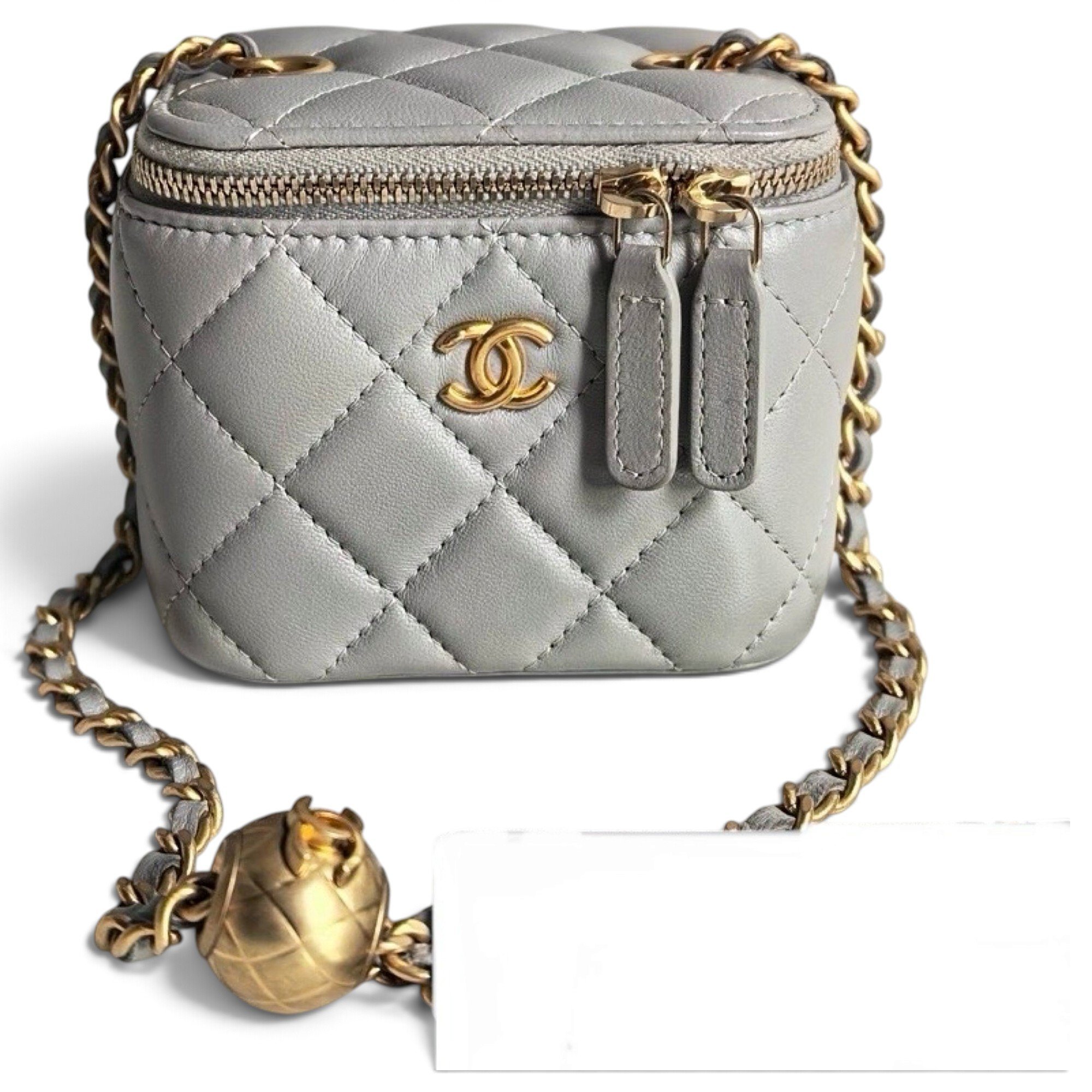 Trendy CC Vanity leather mini bag