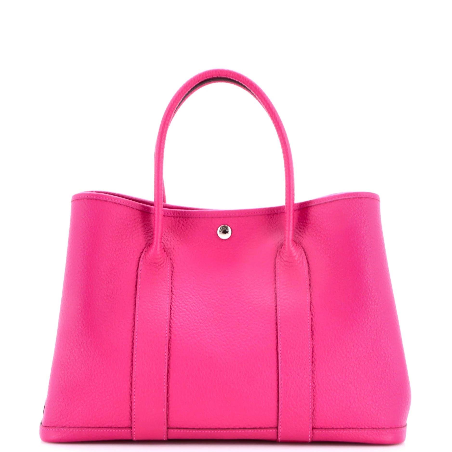 Leather tote