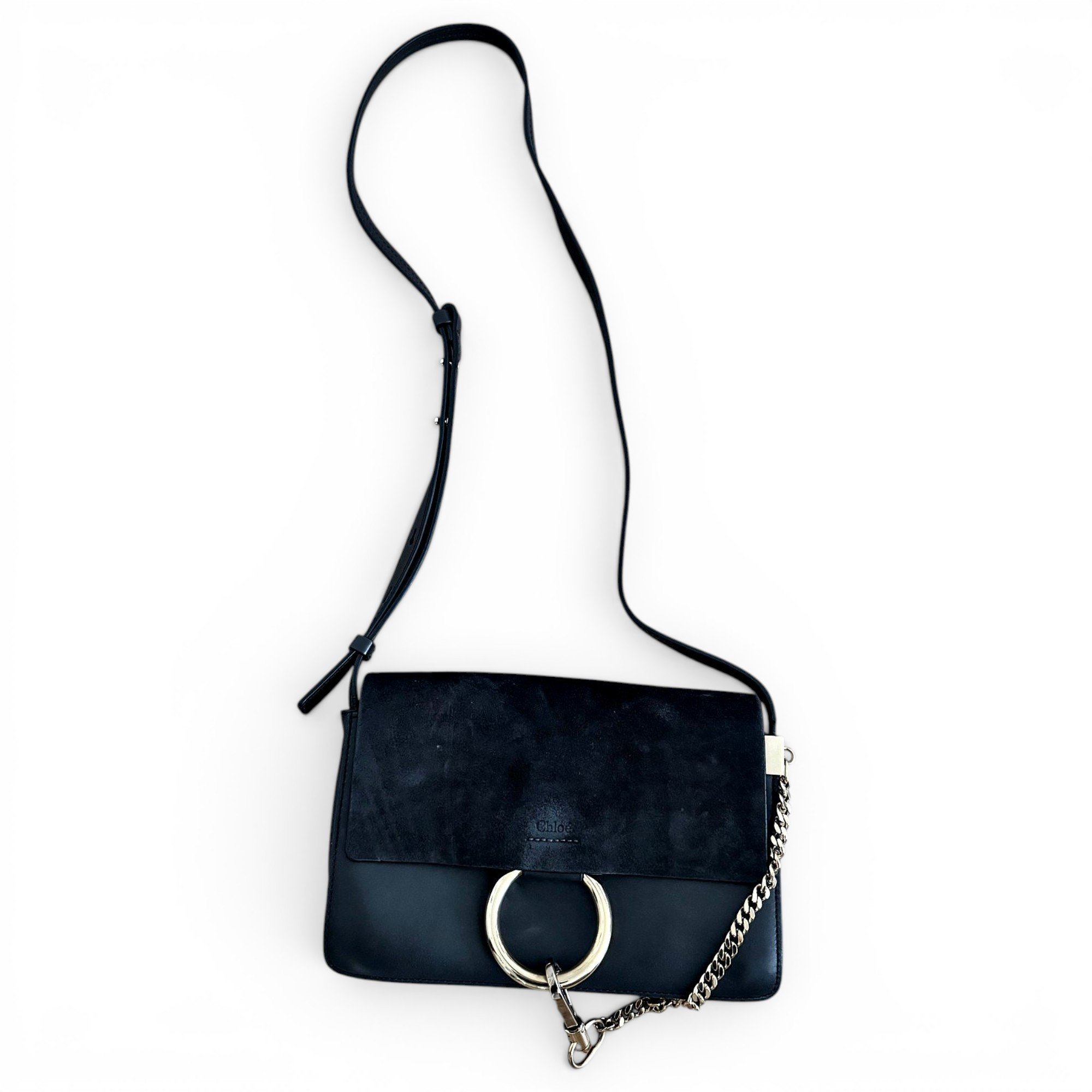 Faye leather crossbody bag