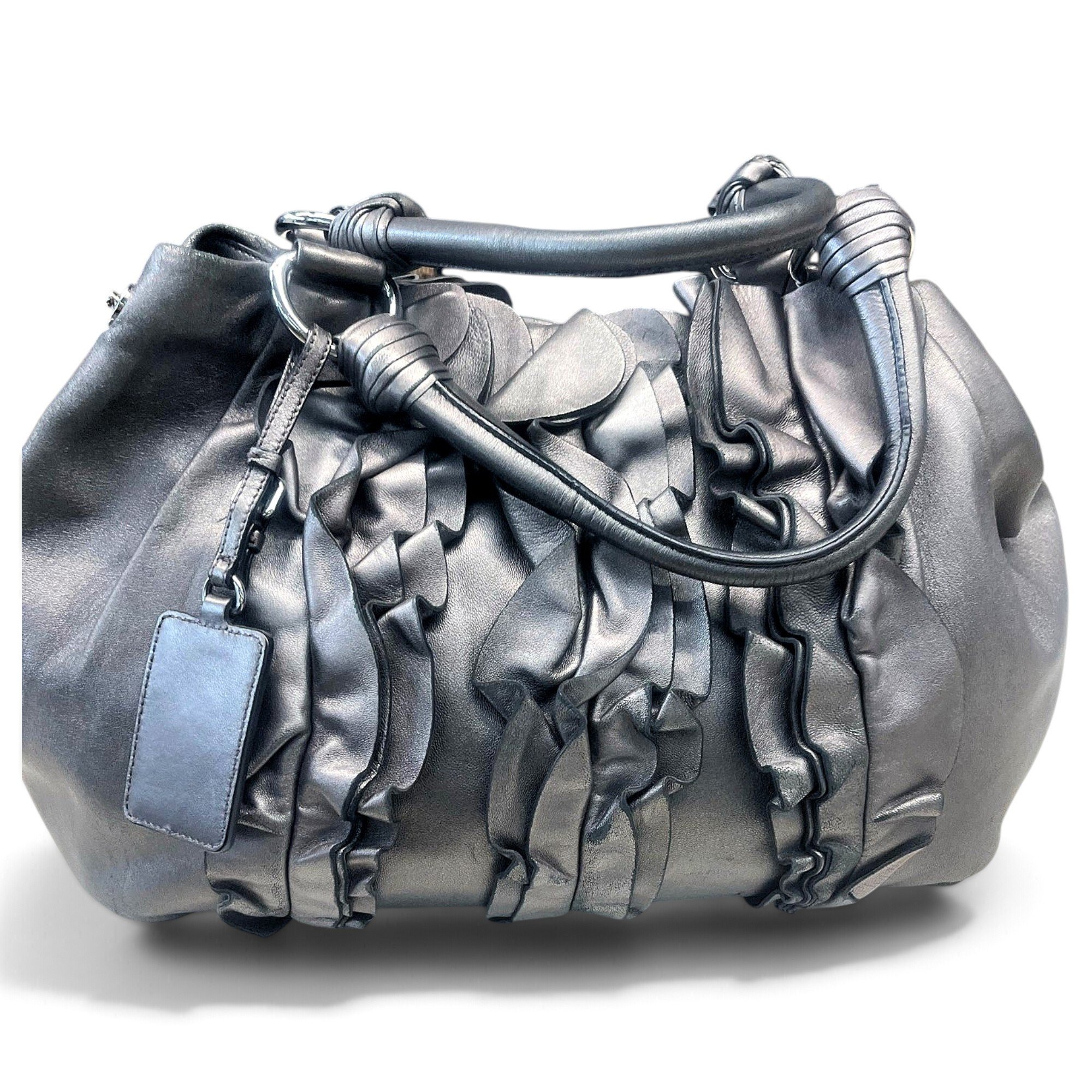 Leather handbag